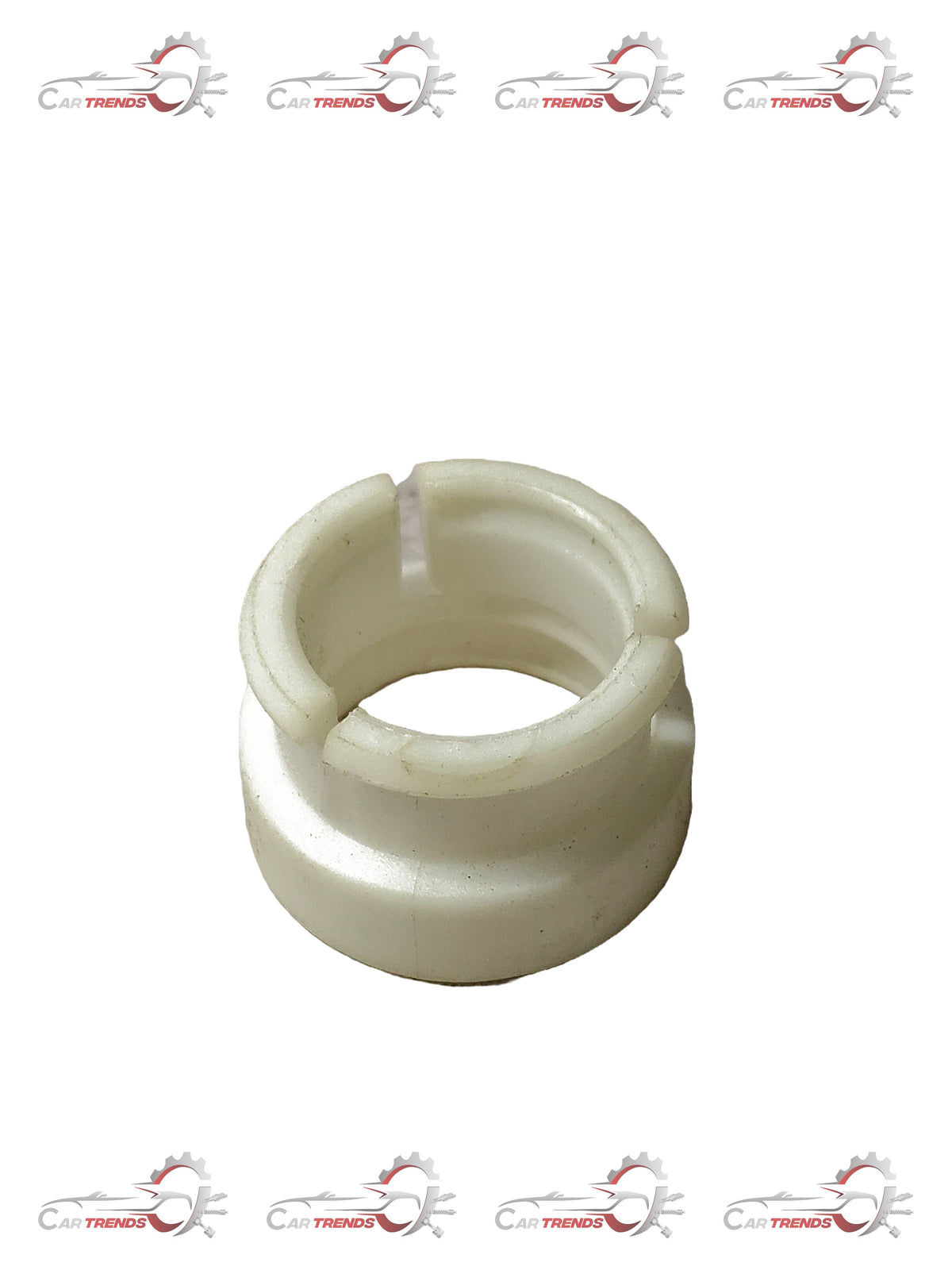 General Motors control lever pivot bushing for Corsa, part S90523058, shown on a vehicle's control arm in a close-up shot.