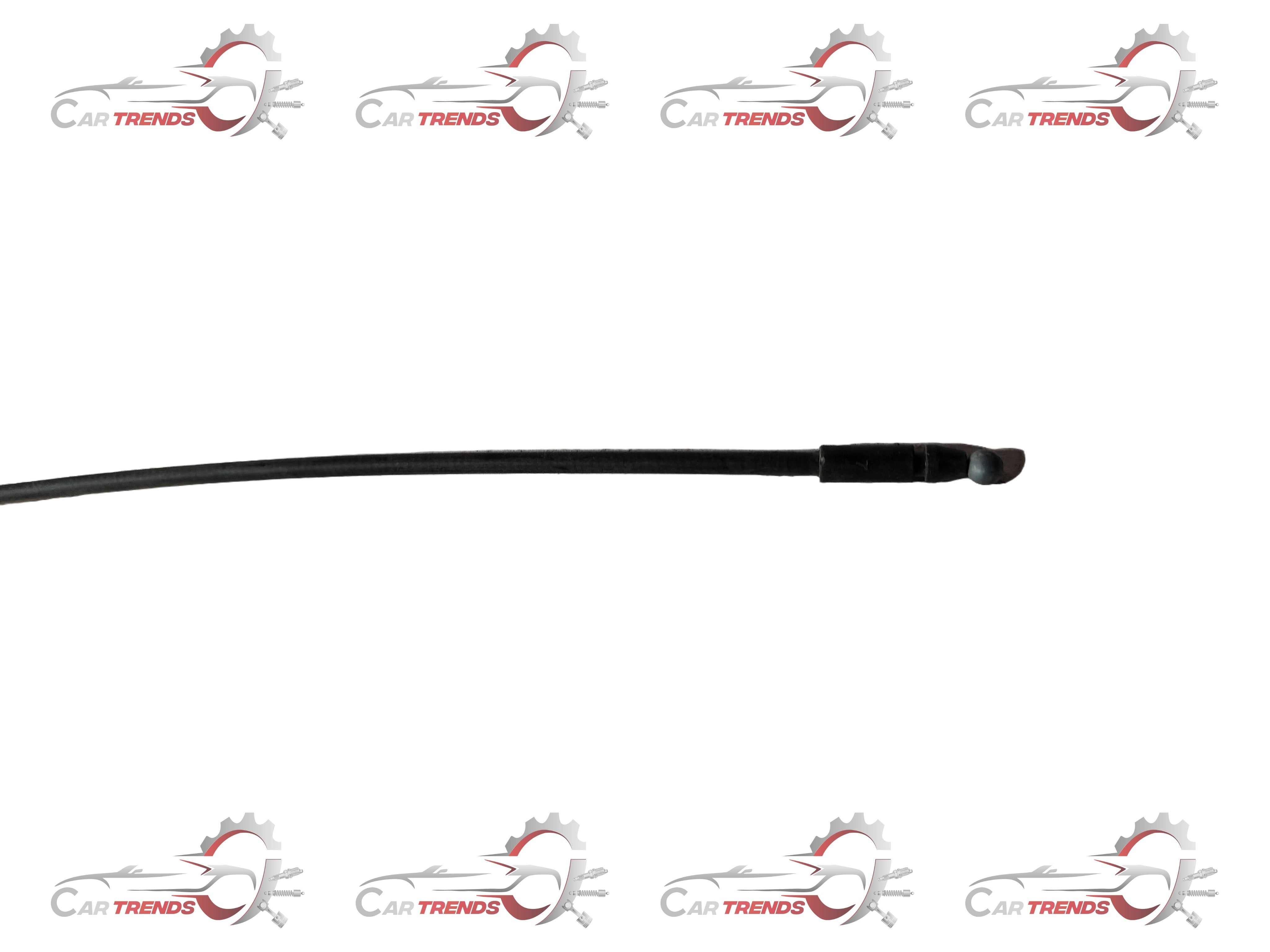 General Motors hood release cable for Aveo J96649314, showing the black cable and mounting components.