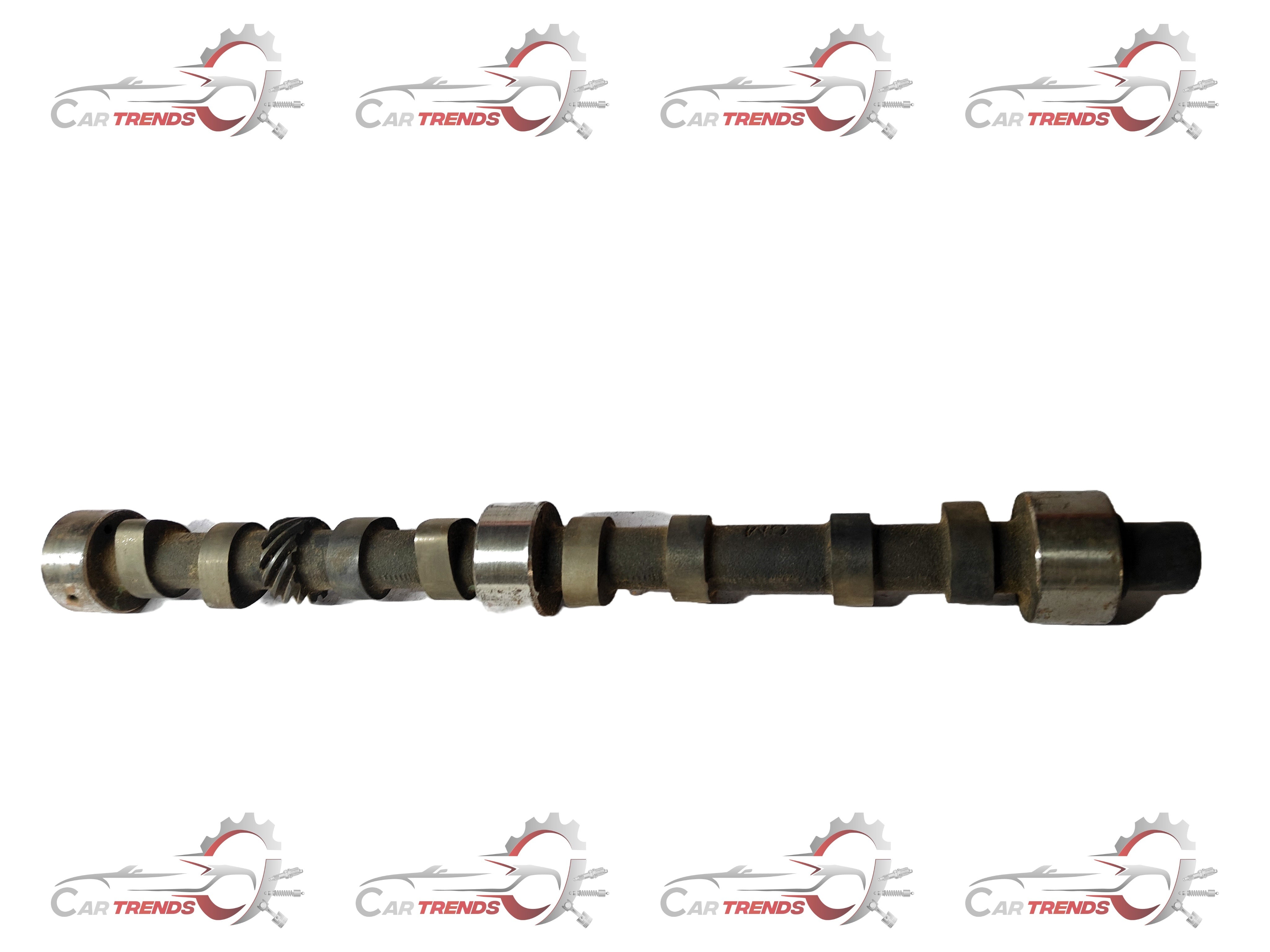 Camshaft for Tavera by General Motors, compatible with General Motors vehicles, shown in a close-up image.