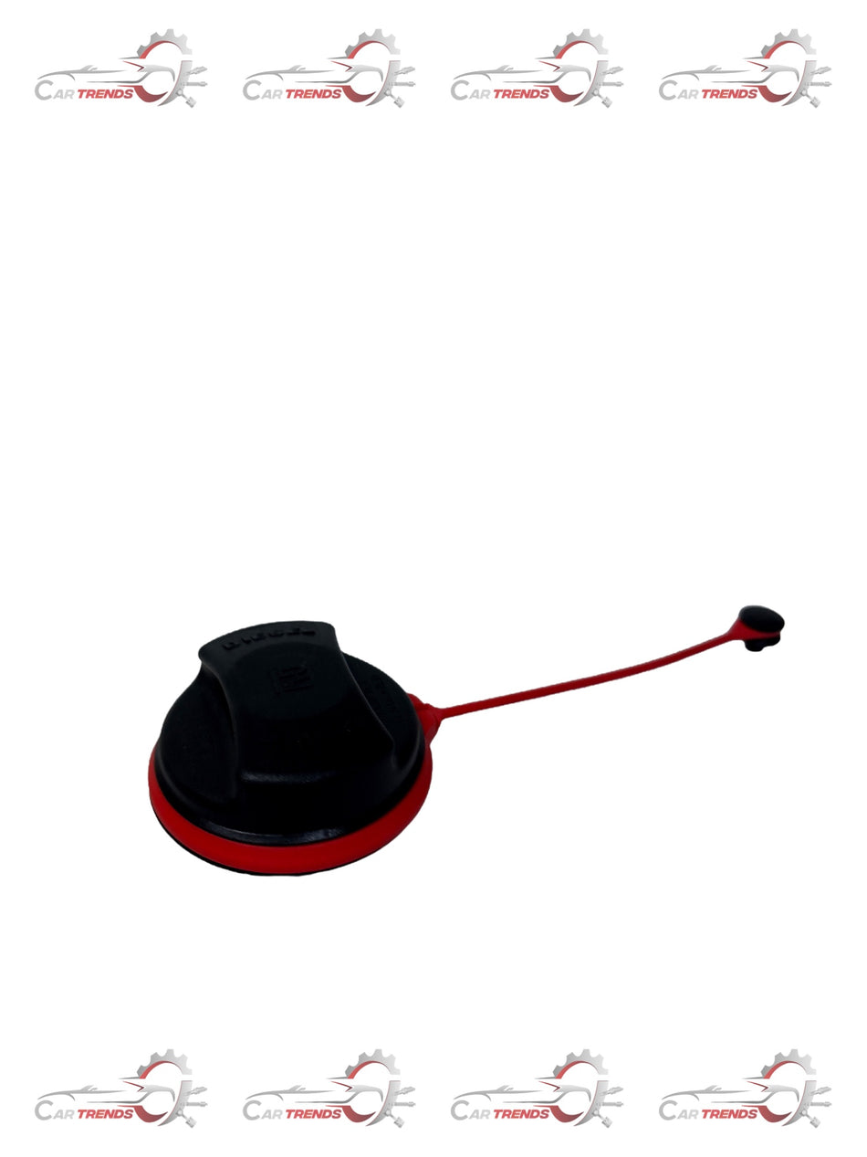 General Motors fuel tank cap, durable black plastic cover for vehicle fuel system, model J20959266.