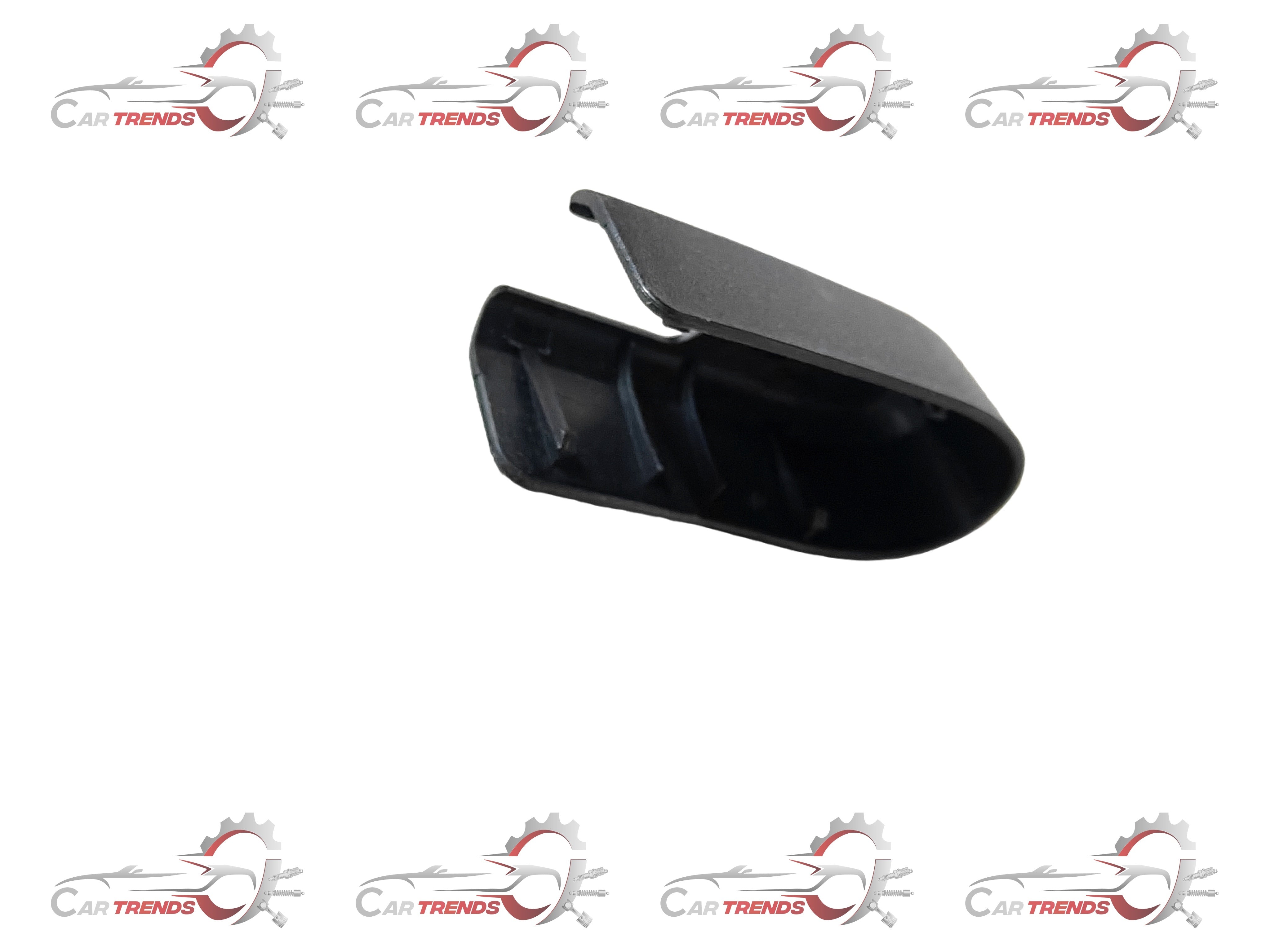 General Motors Captiva right arm fin cap, exterior vehicle part with a black finish and mounting details.