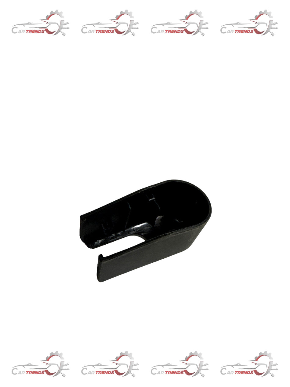 General Motors rear wiper arm cap for Spark J96601864, close-up view showing the black plastic cover and mounting details.