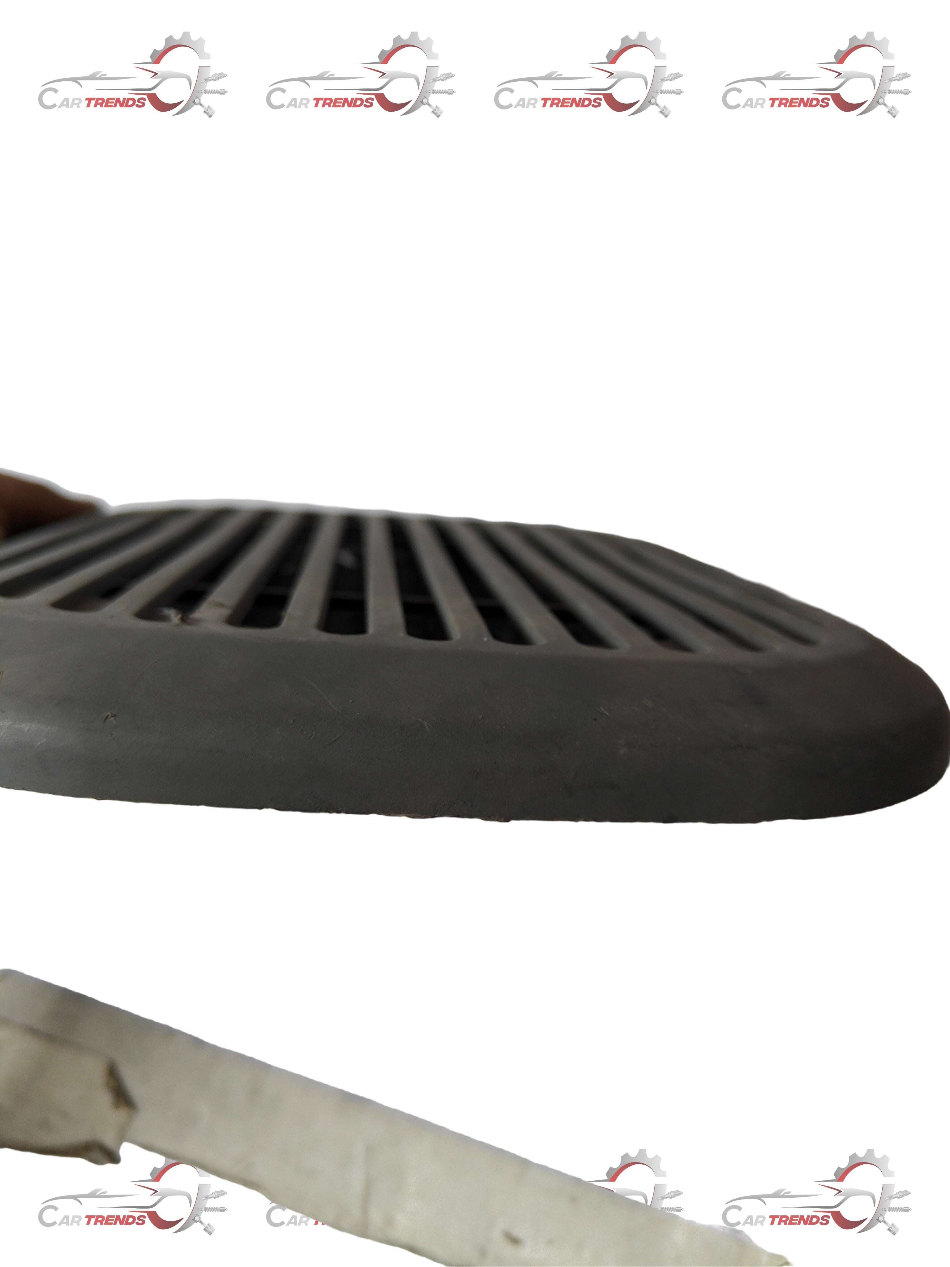 Rear carpet floor mat for Tavera vehicle, without pocket, shown in photo with textured fabric and precise fit for General Motors T97599751.