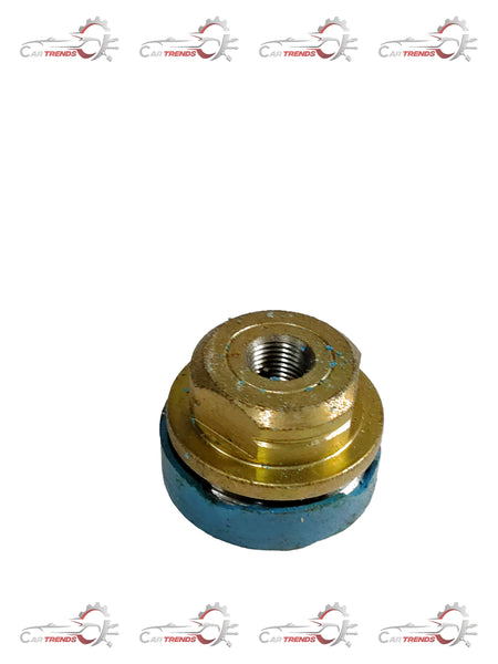 General Motors centre screw plug for Tavera vehicle, shown in black, with a close-up view of the screw and plug design.