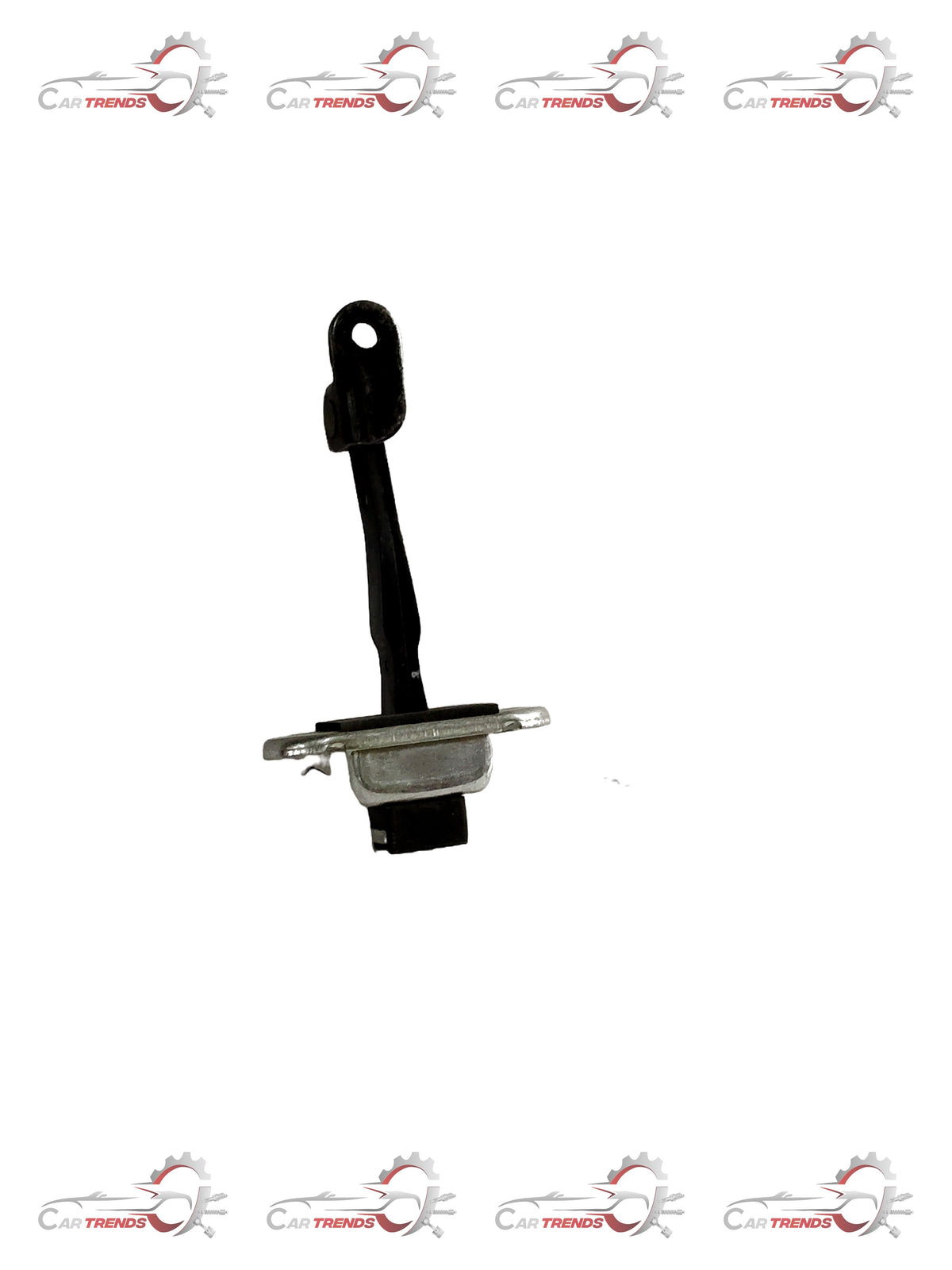 Rear left door check arm for Chevrolet Spark, genuine General Motors part J990090L0, used for door stability and control.