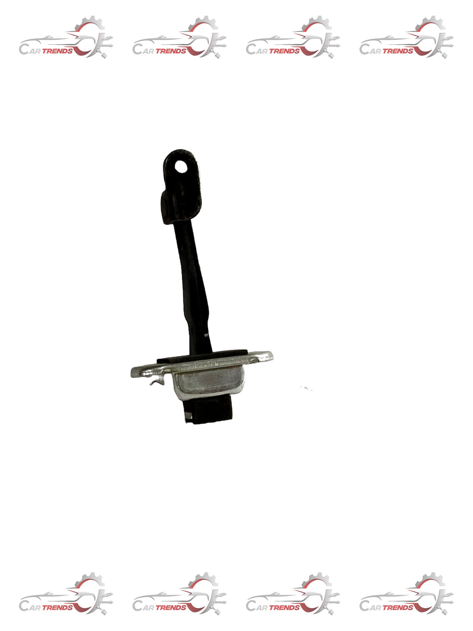 Rear left door check arm for Chevrolet Spark, genuine General Motors part J990090L0, used for door stability and control.