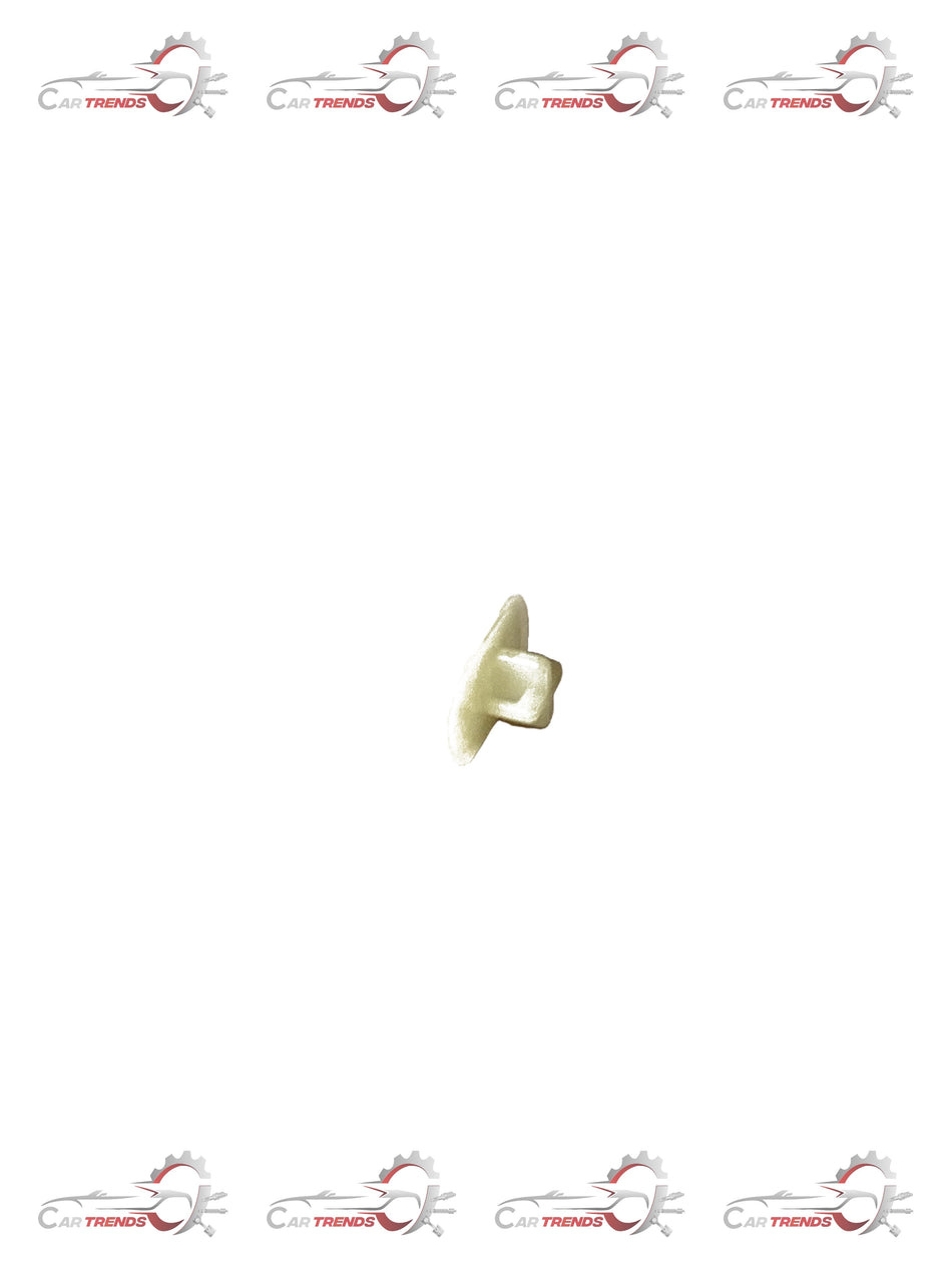 Chevrolet Spark clip from General Motors, automotive part shown in close-up, designed for vehicle assembly or repair.