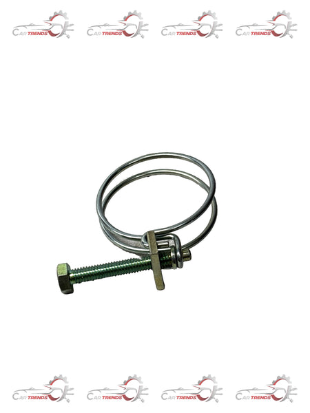 General Motors Tavera clip water hose, radiator type, for vehicle cooling system, shown in the image.