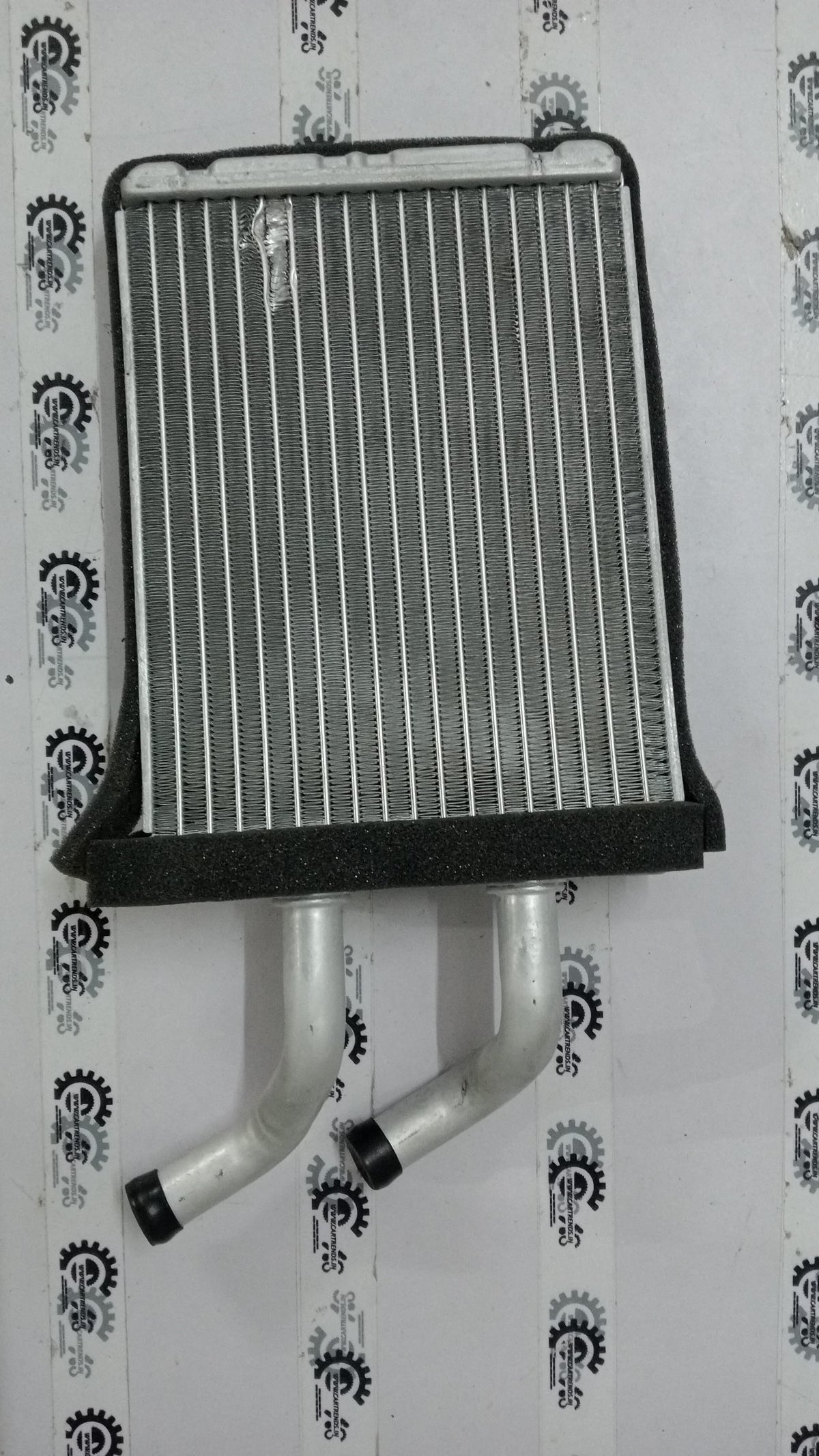 General Motors core heat exchanger for vehicle cooling system, shown in a detailed view of the part.