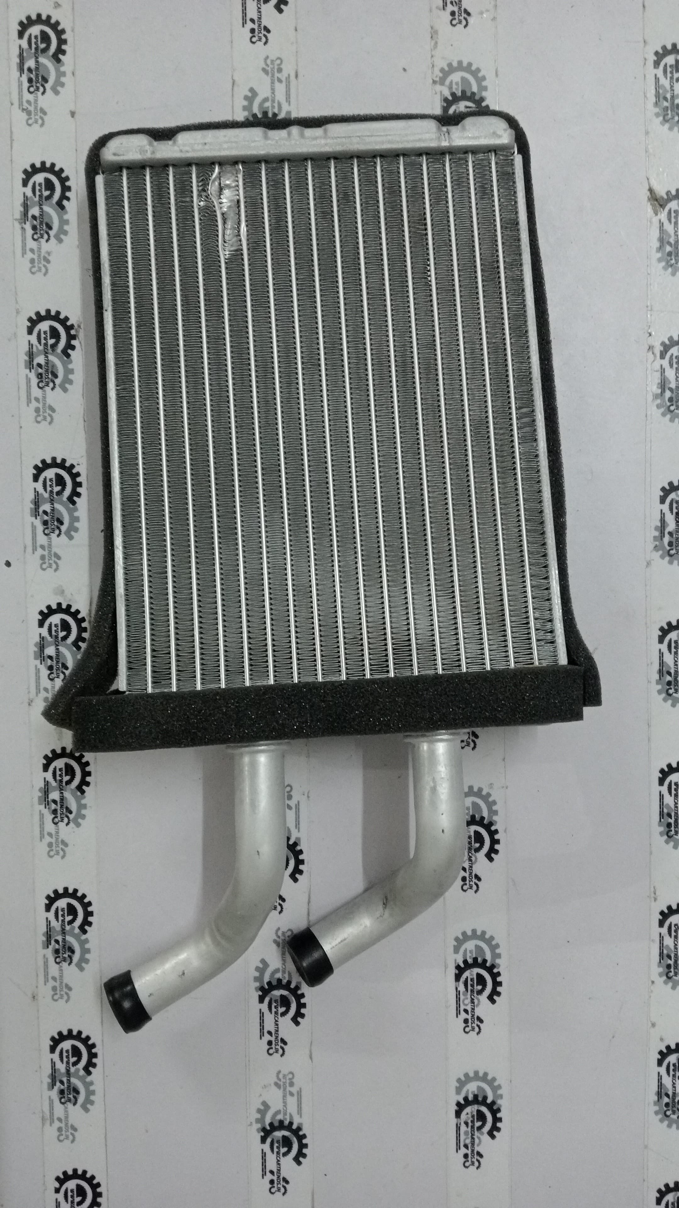 General Motors core heat exchanger for vehicle cooling system, shown in a detailed view of the part.