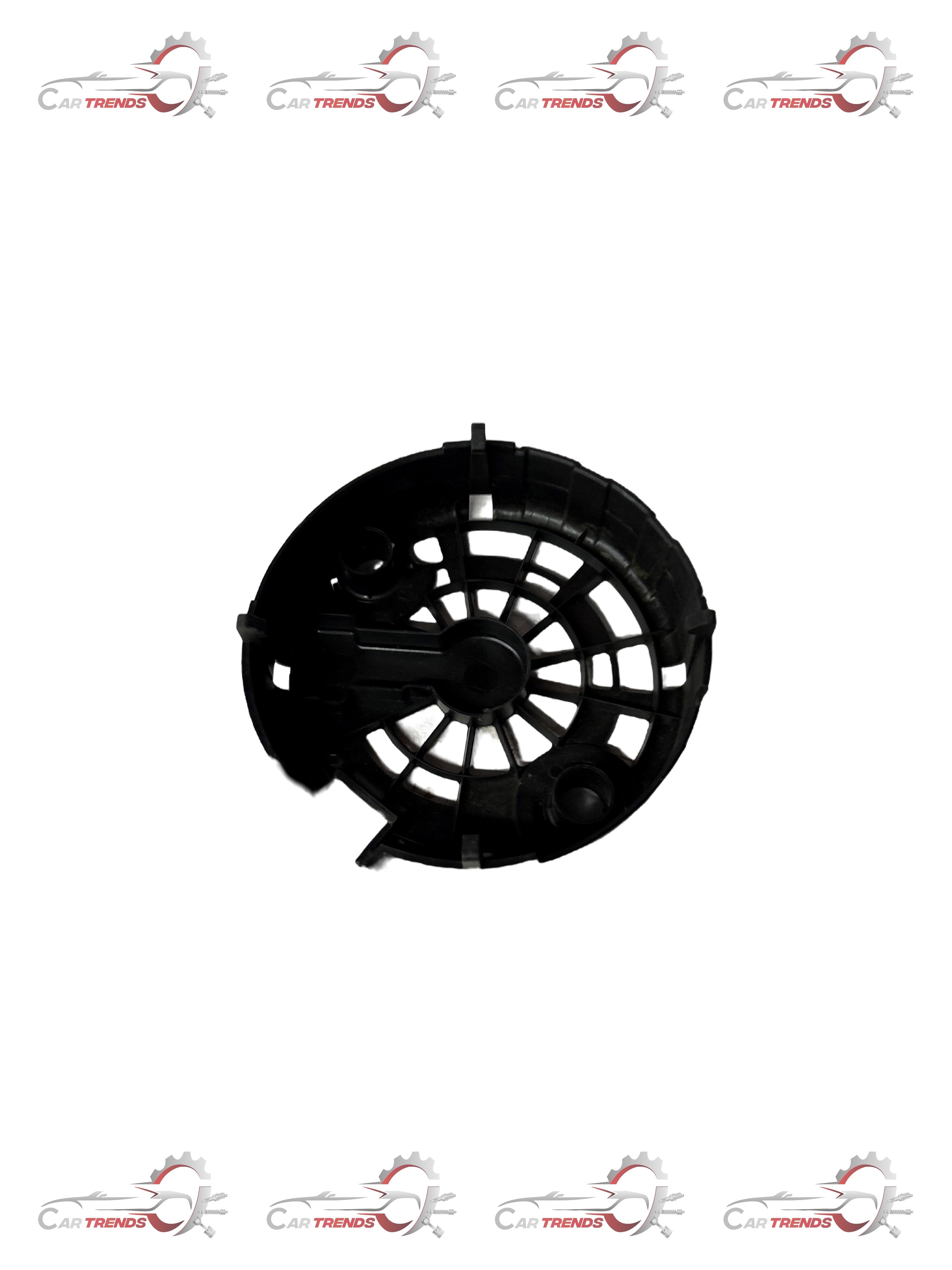 General Motors COVER 85A Optra Petrol engine cover, black plastic part with GM branding for Opel Optra vehicle.