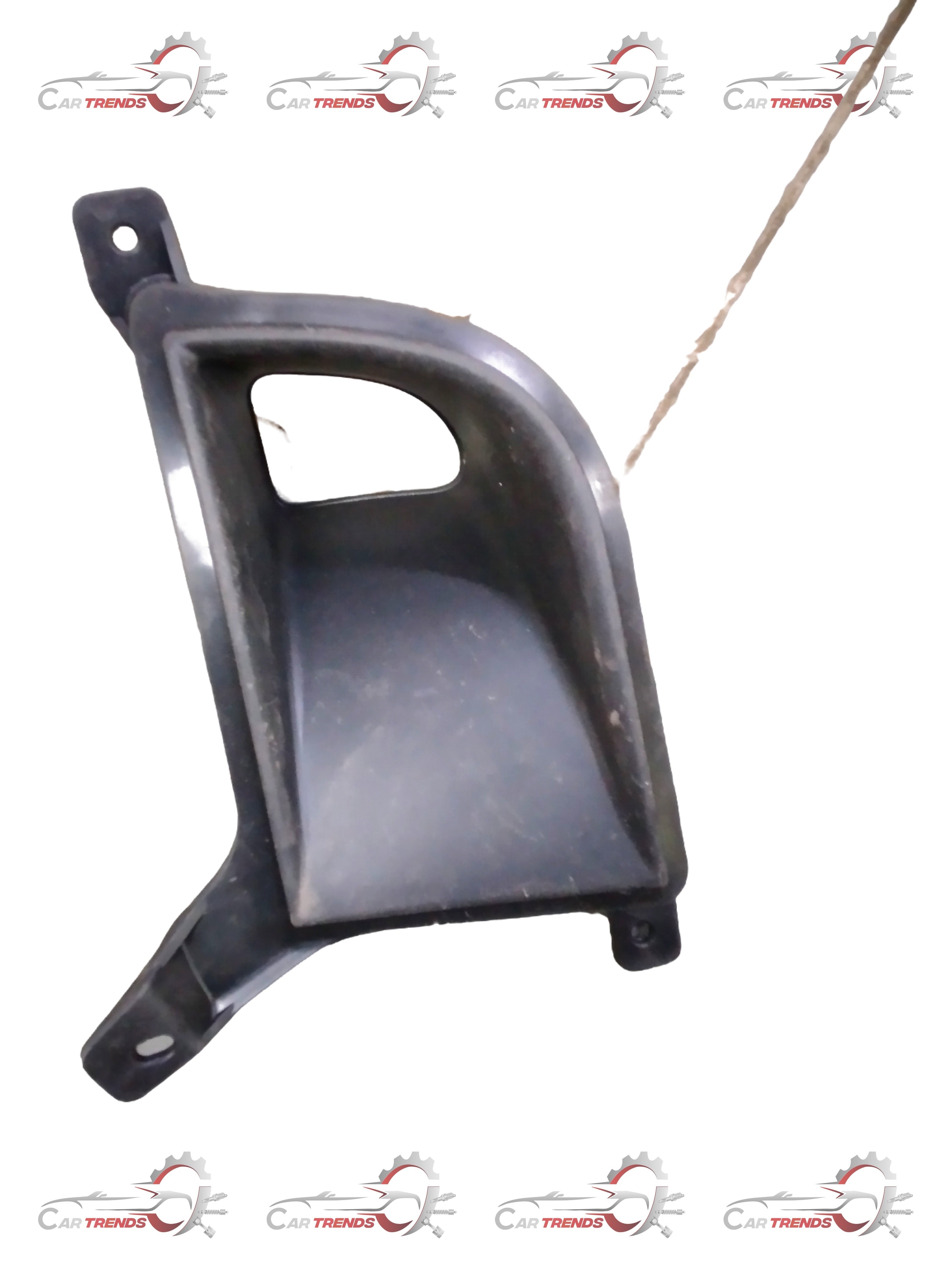 General Motors fog lamp cover for right side Optra Petrol, durable plastic part with brand logo, fits Optra models.