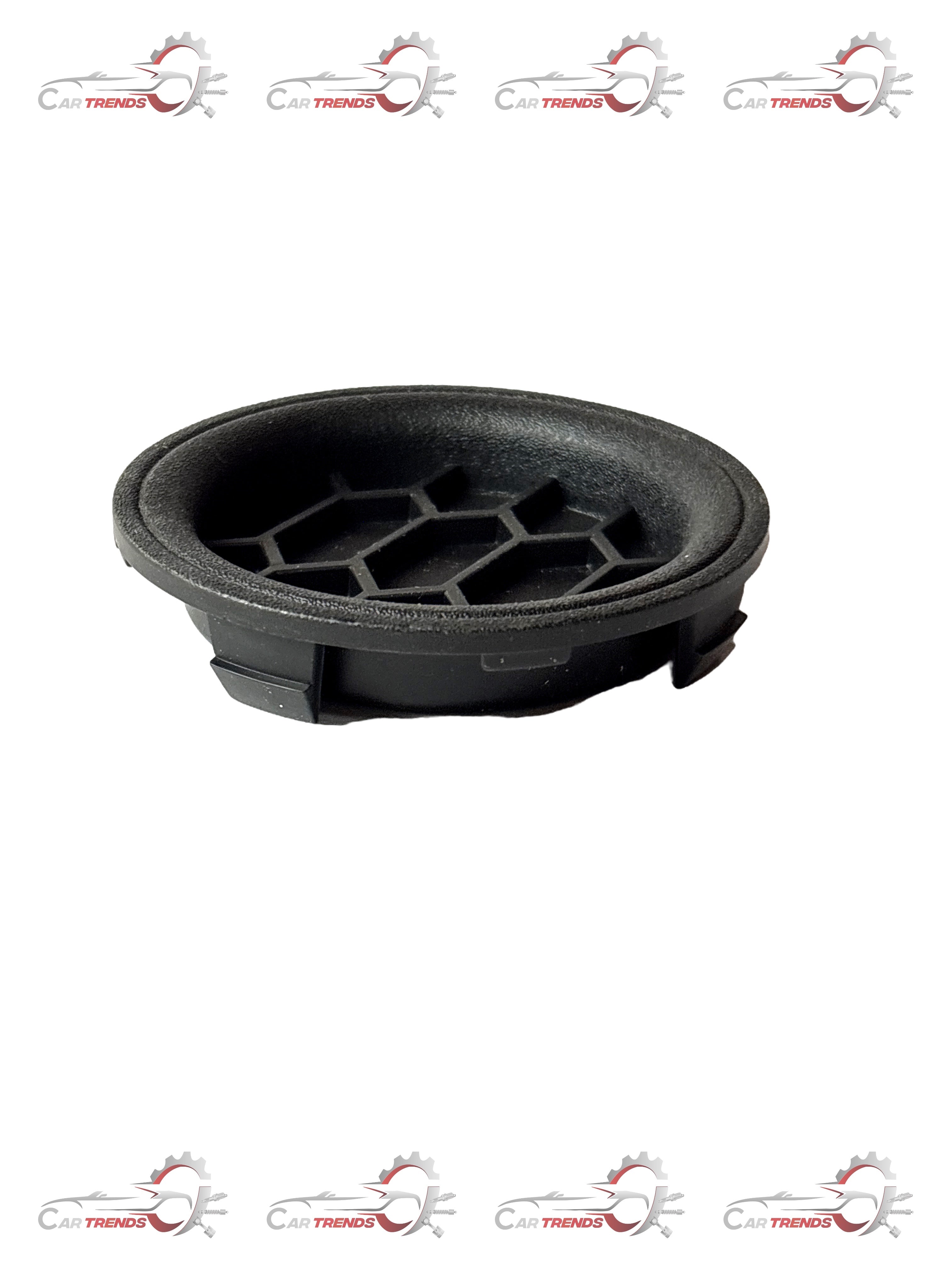 General Motors front fog light cover for LP sail, J9028451, black plastic car part designed for vehicle protection.