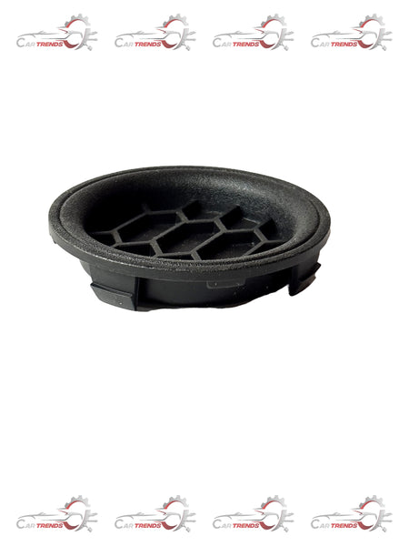 General Motors front fog light cover for LP sail, J9028451, black plastic car part designed for vehicle protection.