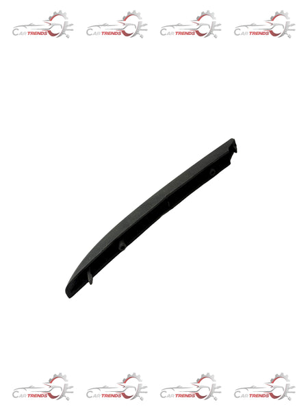 Front bumper cover grille for Chevrolet Aveo LH, genuine General Motors part J96648787, shown in black finish.