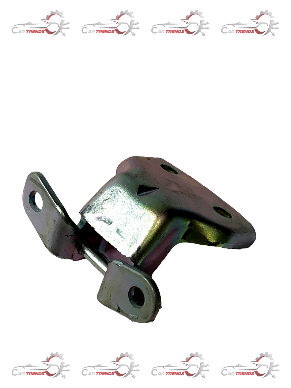 General Motors front right door hinge sail for J9017495 model, showing the metal hinge part on a white background.
