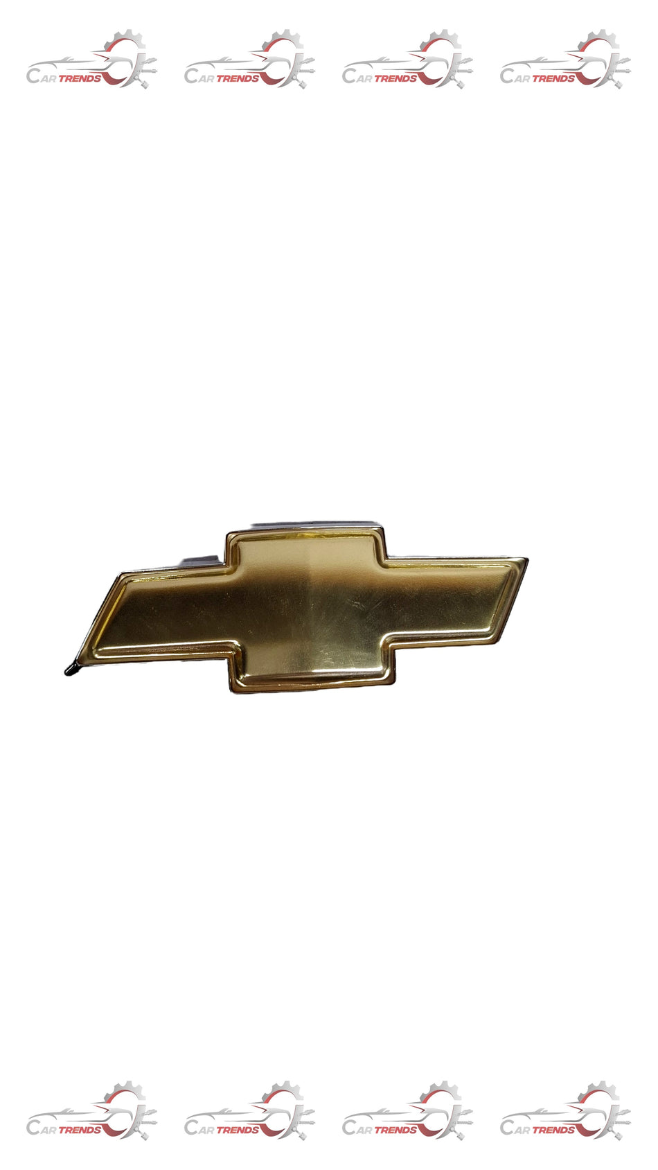 Chevrolet Optra petrol emblem badge for the A T lid, made by General Motors, showing the vehicle's branding details.