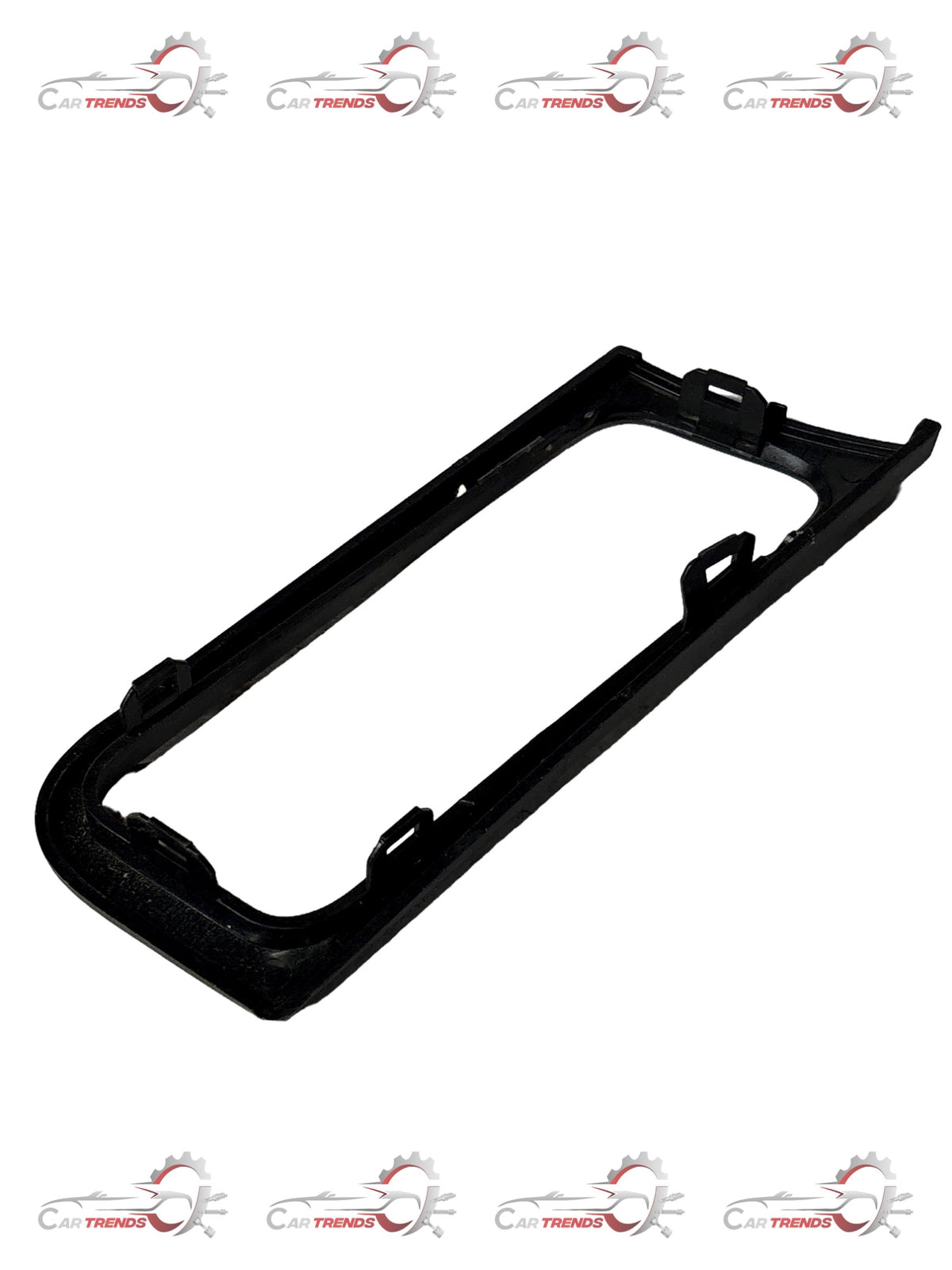 General Motors front left door escutcheon for Opel Optra petrol model, showing the chrome finish and mounting details.