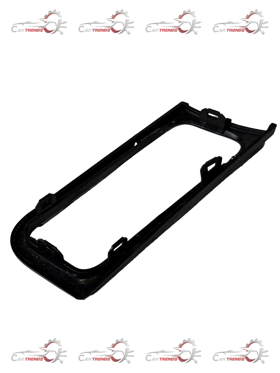 General Motors front left door escutcheon for Opel Optra petrol model, showing the chrome finish and mounting details.