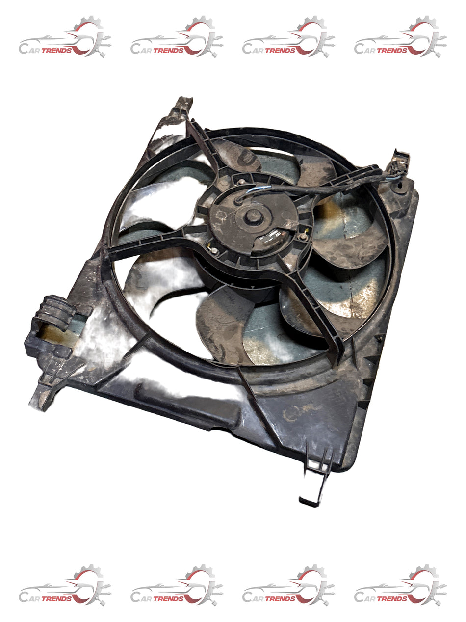 General Motors fan assembly with engine color, wear sharing component, and beat mechanism, part number J95967064.