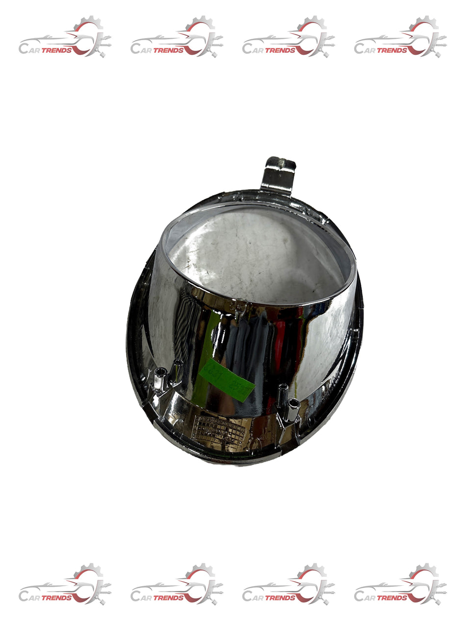 Rh side fog lamp bezel for Chevrolet Beat, OEM part J96687010 from General Motors, black plastic finish.