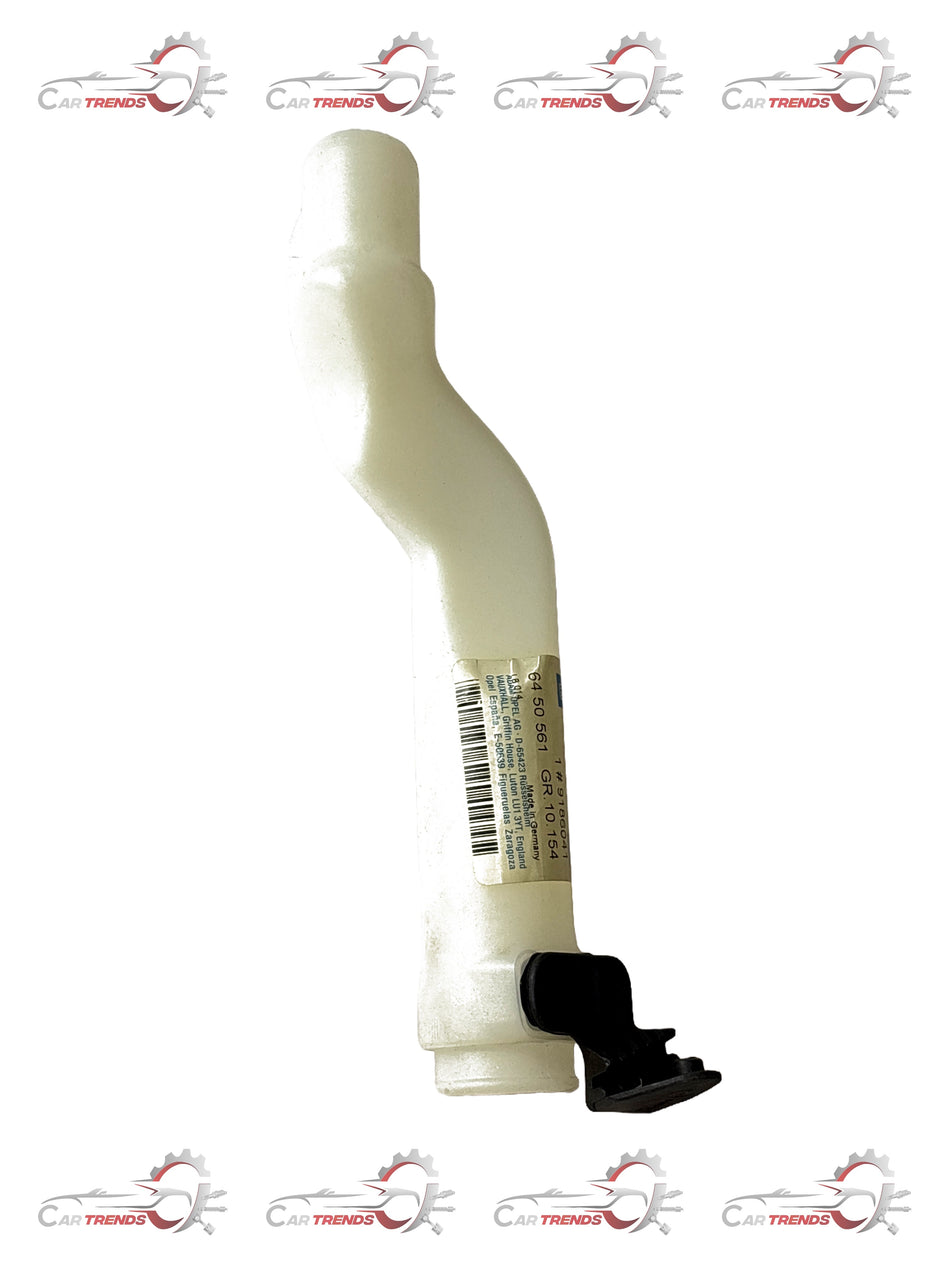 General Motors funnel without cover for reservoir, designed for Vectra vehicle, shown on a plain background.