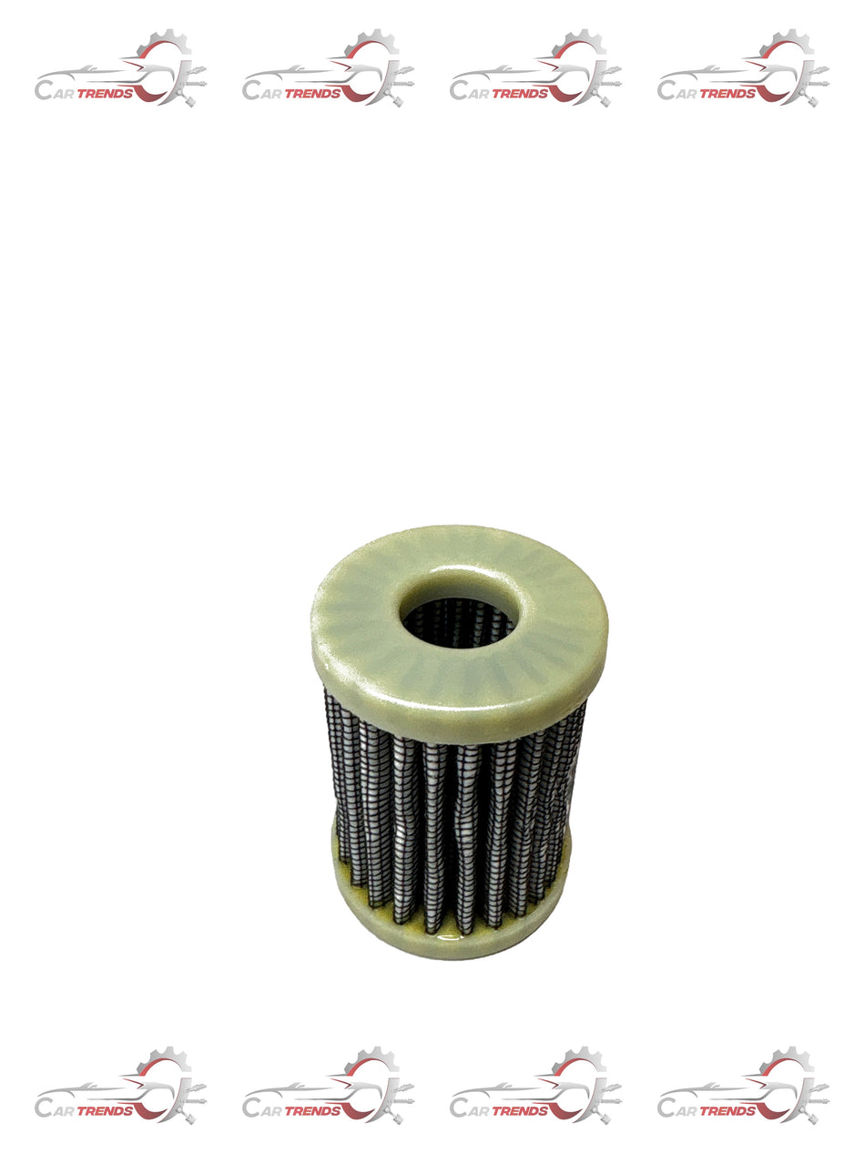 General Motors LPG gas filter Spark J28298897, automotive engine component, close-up view of the gas filter for vehicle fuel system.