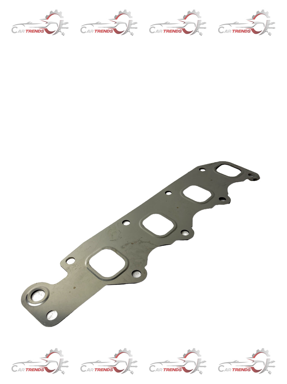 General Motors gasket for Aveo exhaust manifold J96325689, shown in an image with detailed view of the engine part.