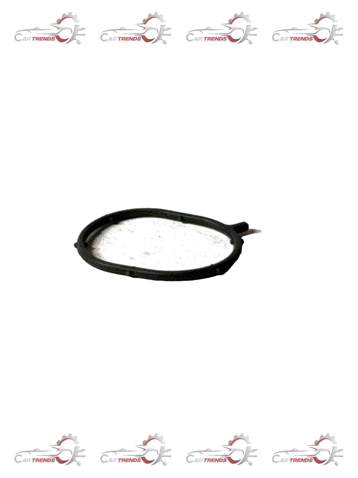 General Motors gasket O PMP sail J55574875 for automotive engine, shown in a close-up view with detailed surface features.