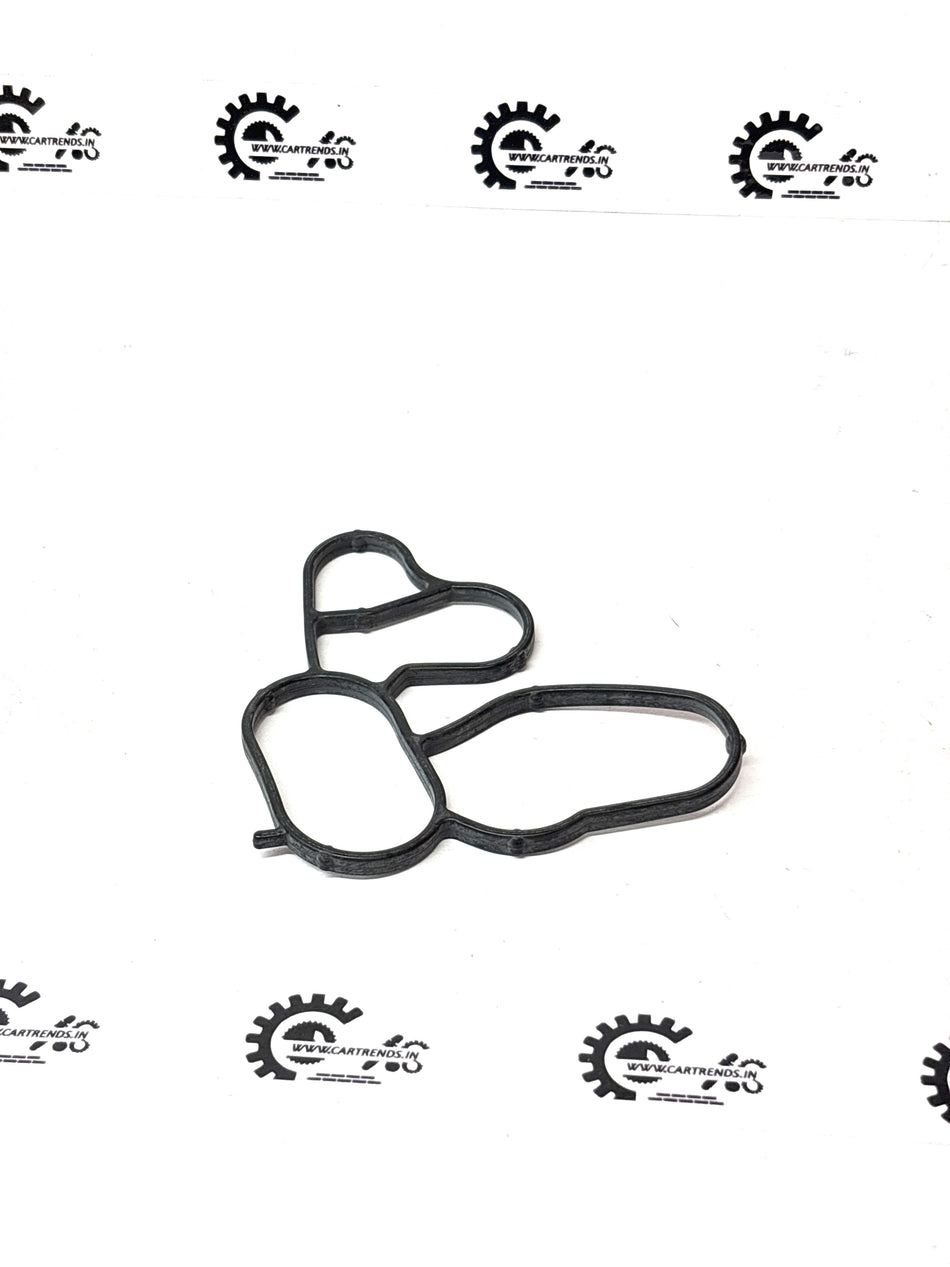 General Motors gasket oil filter housing for J55570520, showing the black gasket and component details.