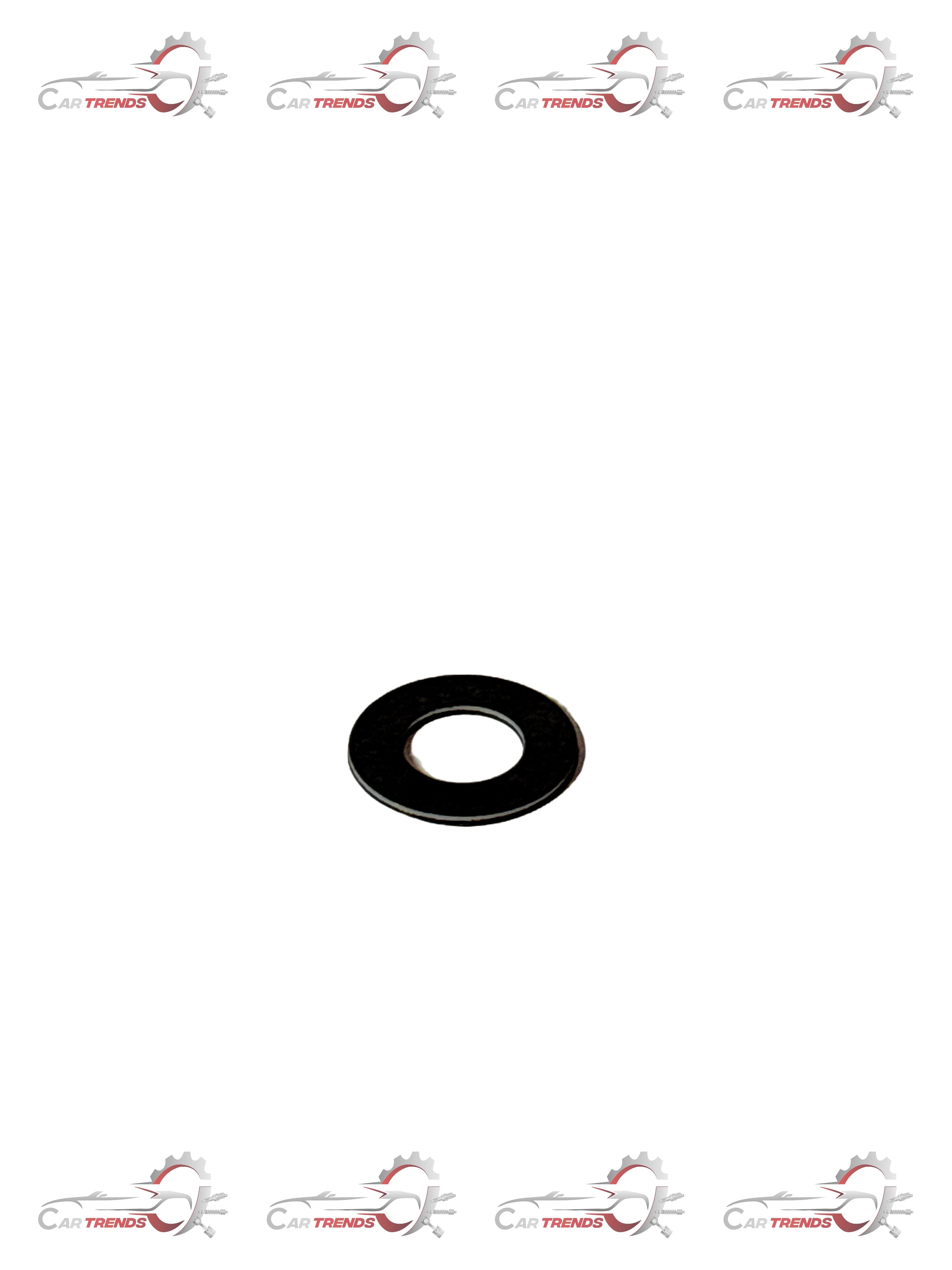 General Motors turbo oil feed pipe gasket, replacement part for turbocharged engines, with durable seal and precise fit.