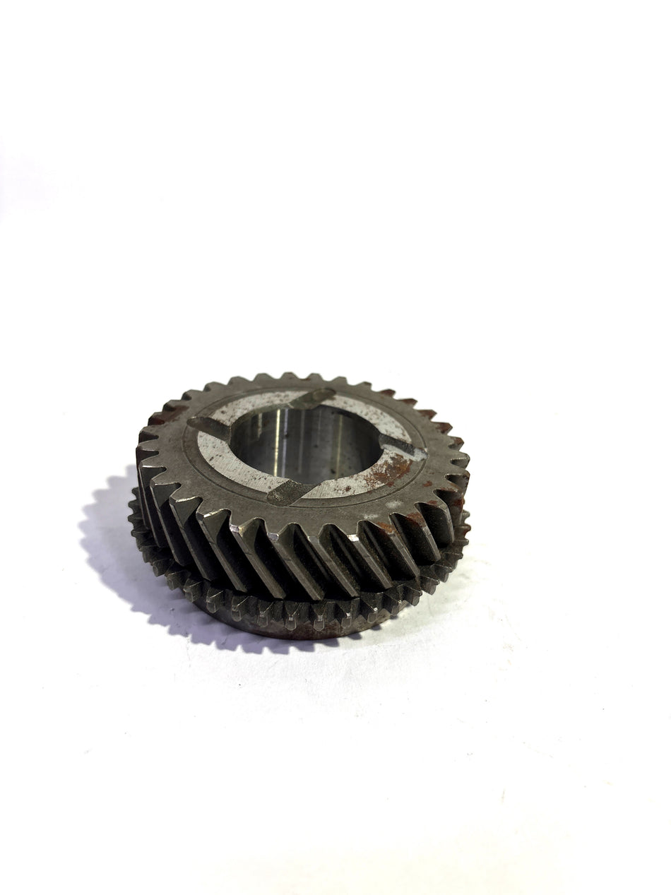Gear 2 mainshaft for Chevrolet Tavera by General Motors, showing the durable metal component used in transmission systems.