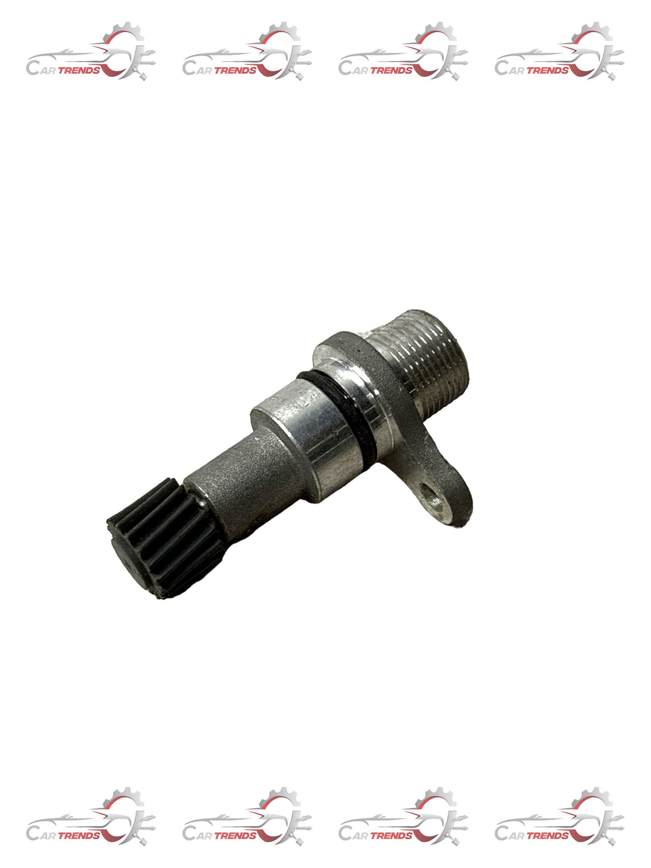 General Motors gear shift knob with speed sensor, designed for driver enjoyment, in a close-up view.