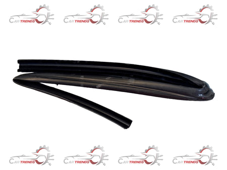 General Motors Glass Run Rear Door Right Side for Spark J990077L0, showing the rubber weather seal and door edge.