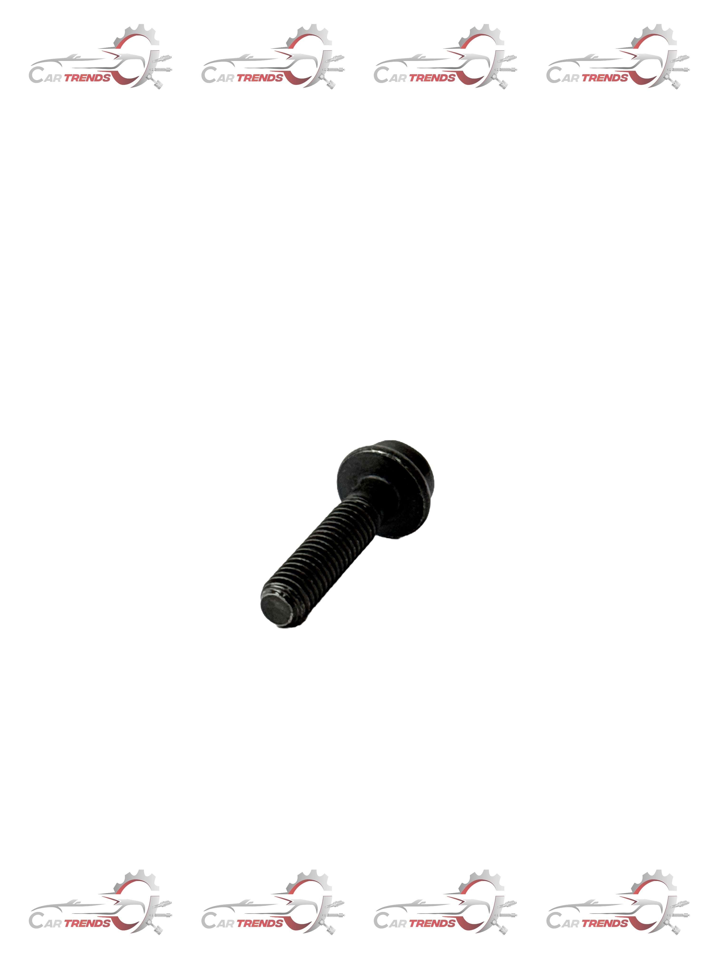 General Motors armrest grommet screw for Tavera T94501233, visible in black with metal threading for secure fitting