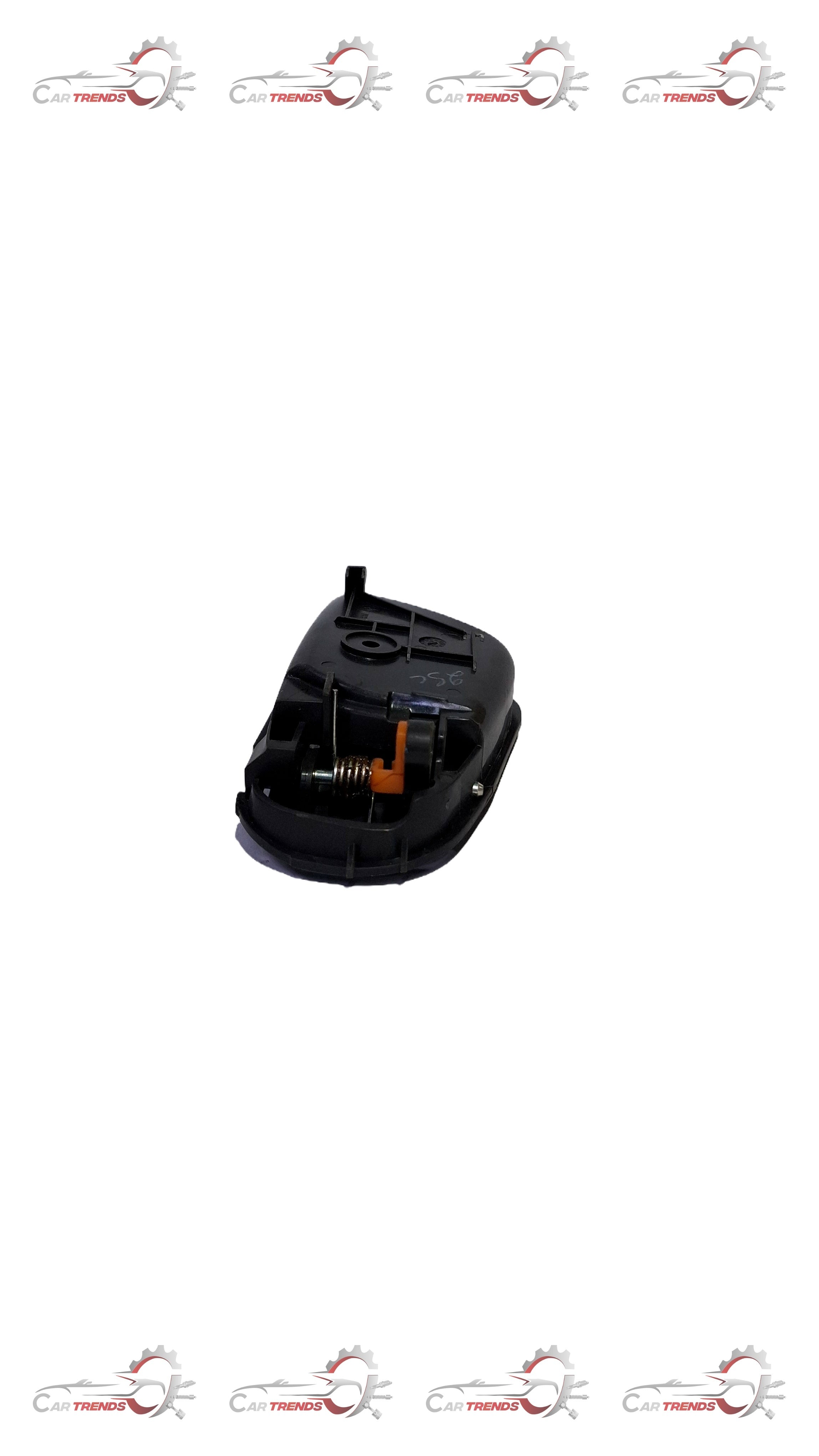 Front left door handle assembly for GM vehicles, compatible with J96690004 model, manufactured by General Motors.