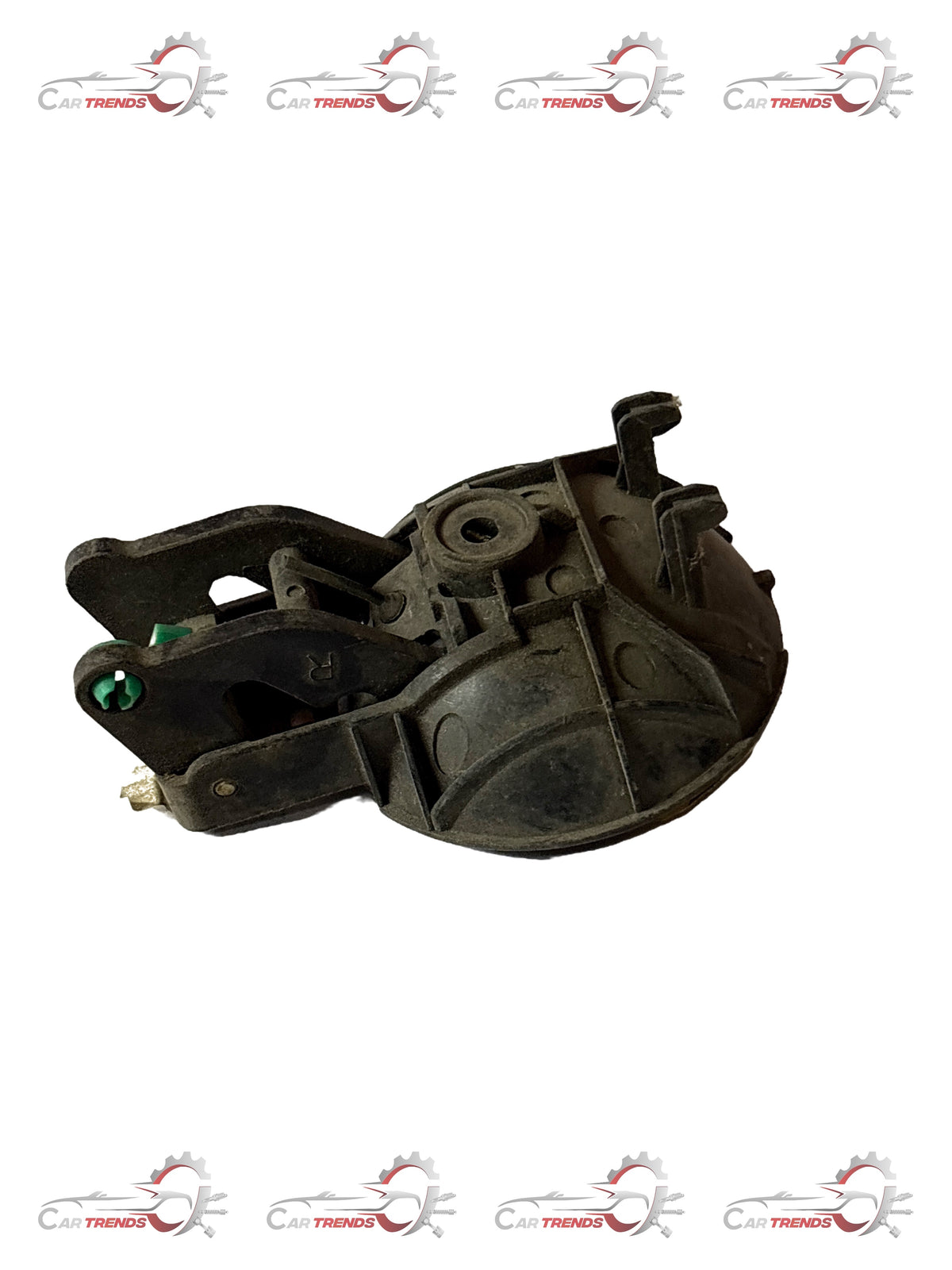 General Motors Aveo/UVA front and rear right door handle, black plastic with mounting points visible.