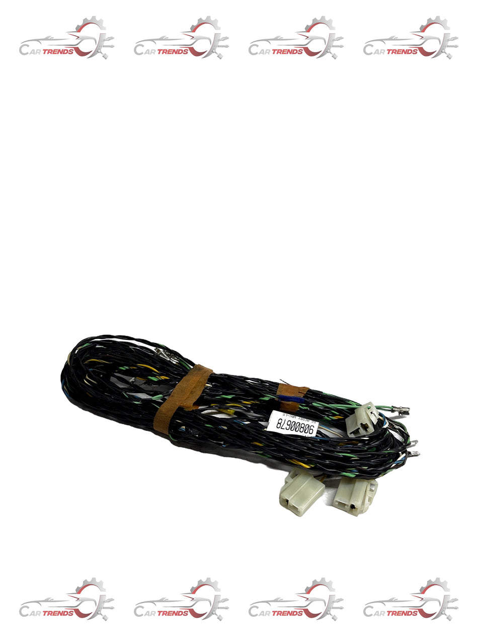 General Motors harness assembly for LS sail panel, part number J90800678, showing wiring and connector components.
