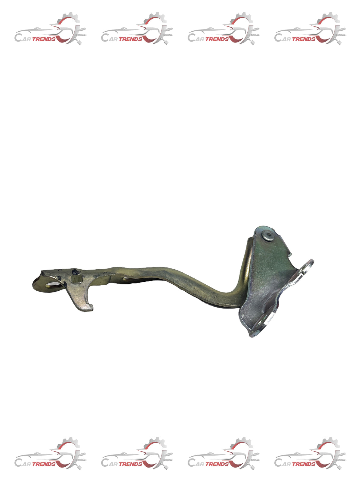 General Motors hood hinge for Opel Optra Petrol, left-hand side (LH), part number J96417504, metallic finish.
