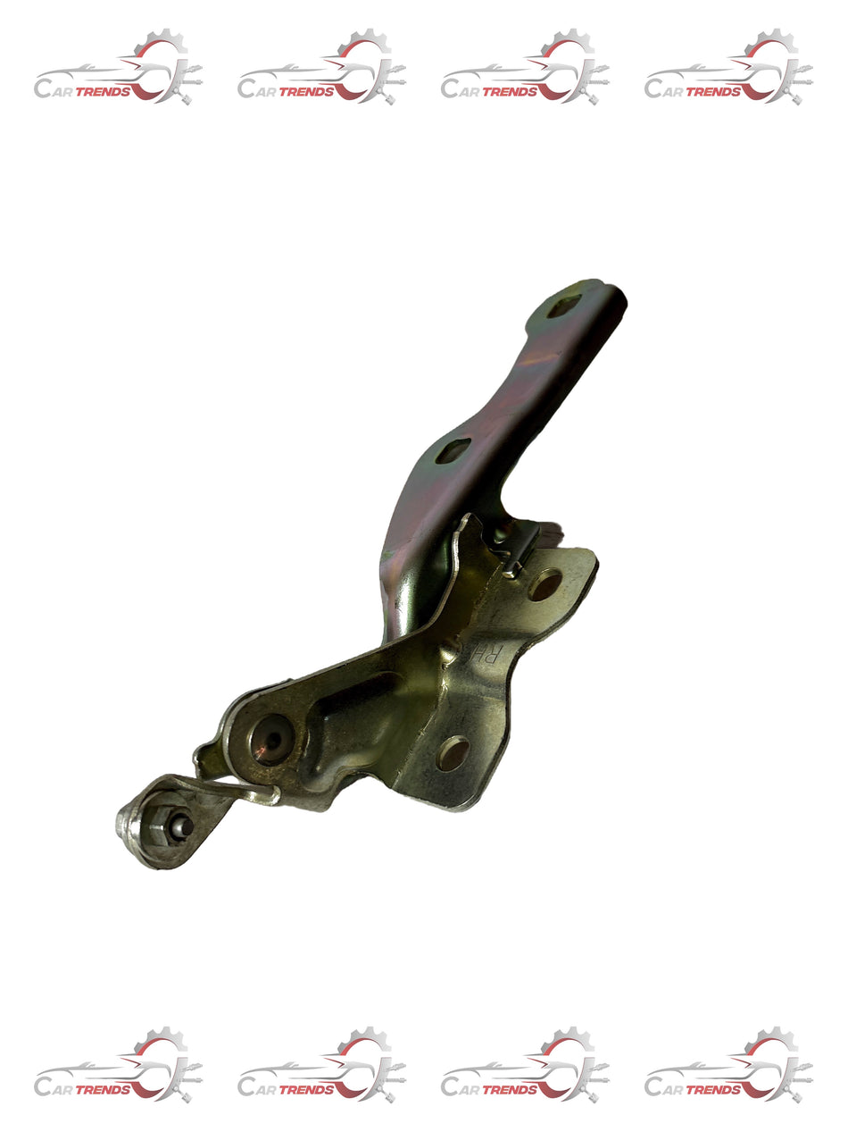 General Motors hood hinge assembly for Cruze J95406039, showing the metal hinge part with mounting points and hinge mechanism.