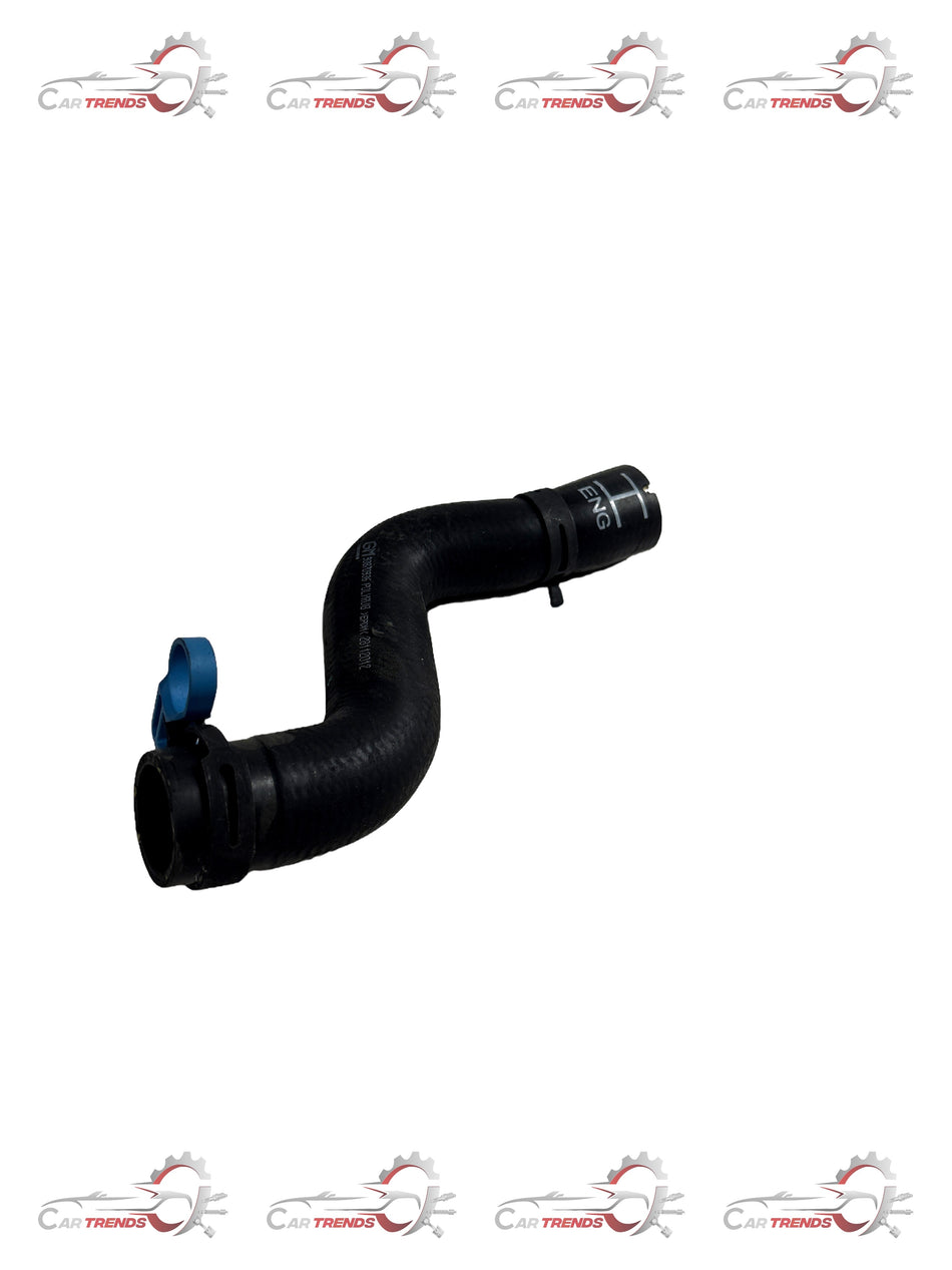 General Motors radiator hose assembly for vehicle cooling system, J90870936, with durable rubber construction and secure fittings.