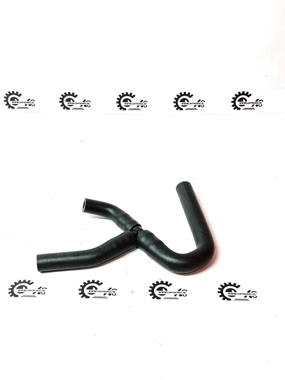 General Motors hose breather spark J96414856, automotive engine component with black rubber hose and connector fittings.