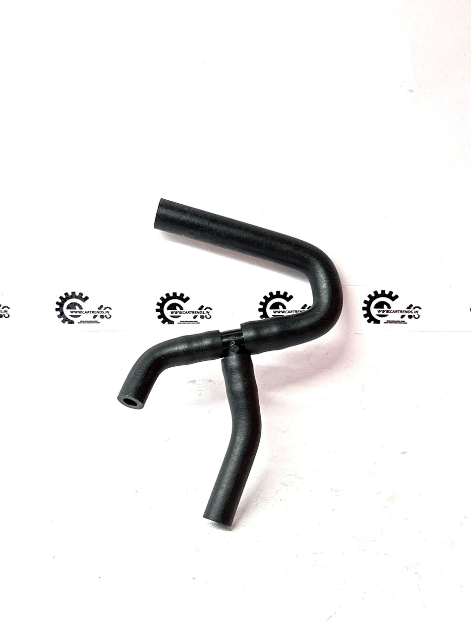 General Motors hose breather spark J96414856, a replacement engine part with a black rubber hose and connector.
