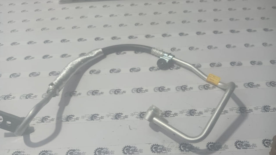 General Motors coolant hose for Aveo, model J96435887, showing the flexible rubber hose with metal connectors.