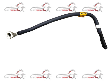 Fuel feed hose for Chevrolet Captiva, OEM part J96439150 by General Motors, shown in a close-up image.