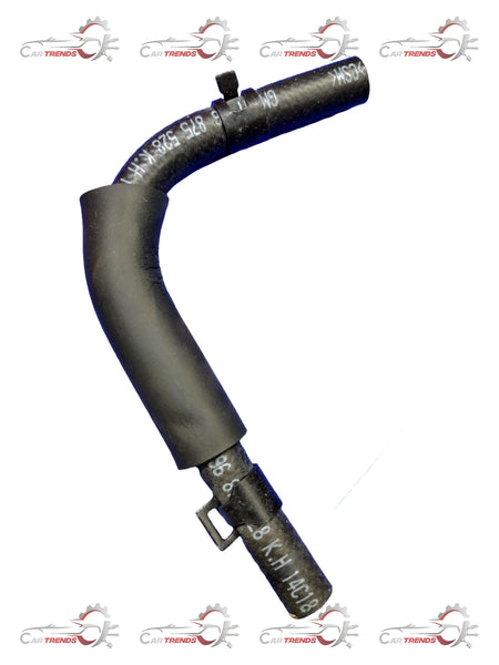 General Motors Captiva P/S fluid hose, black rubber with metal fittings, designed for power steering system.