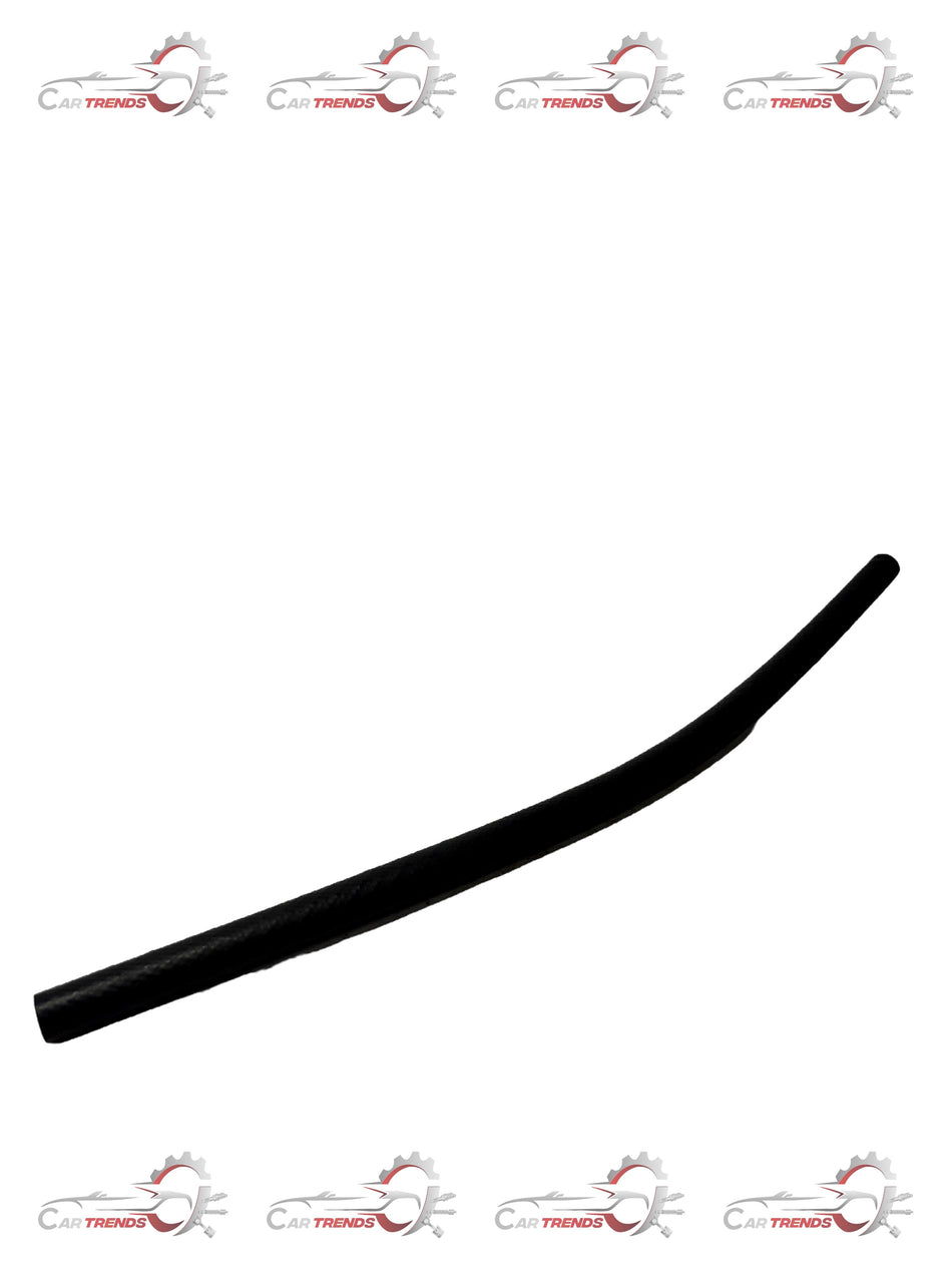 General Motors hose return pipe for Tavera P S tank, automotive engine component, black rubber tubing with fittings.