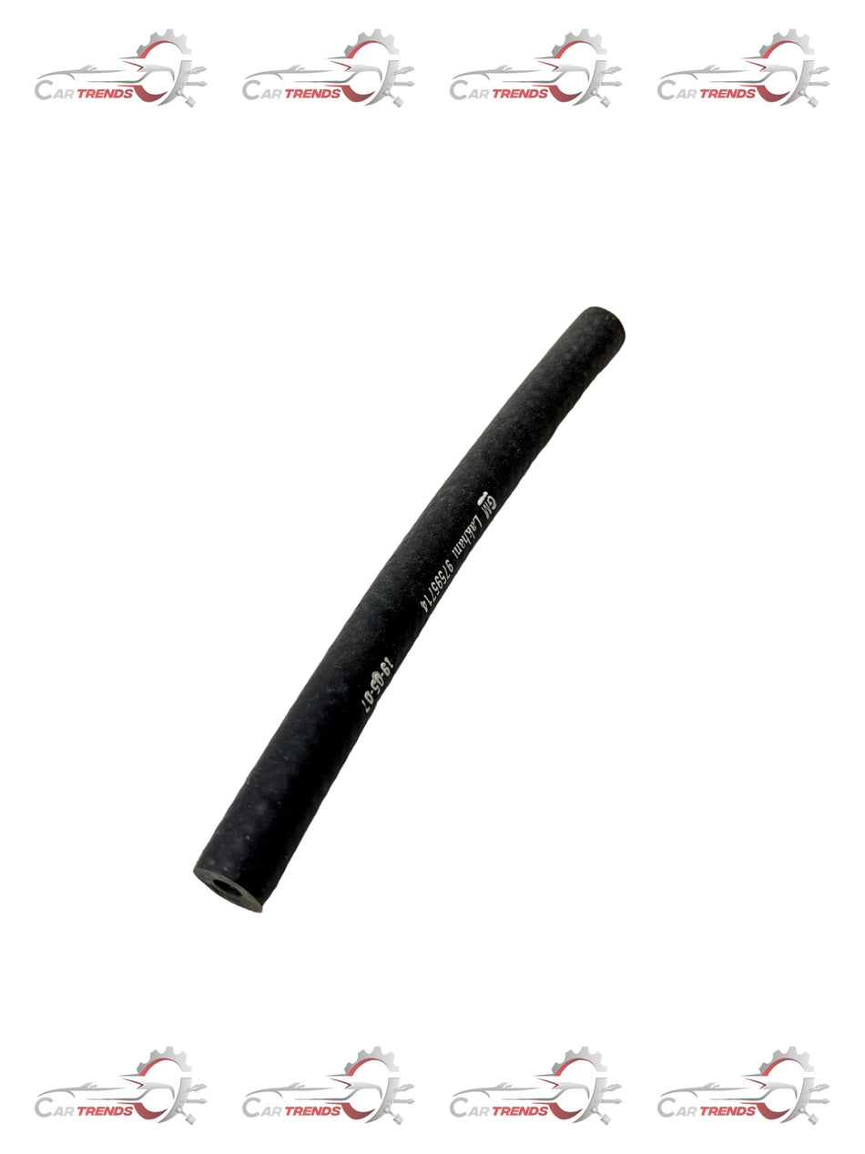 Rubber return fuel hose for Tavera fuel tank from General Motors, designed for reliable fuel line connection and transfer.