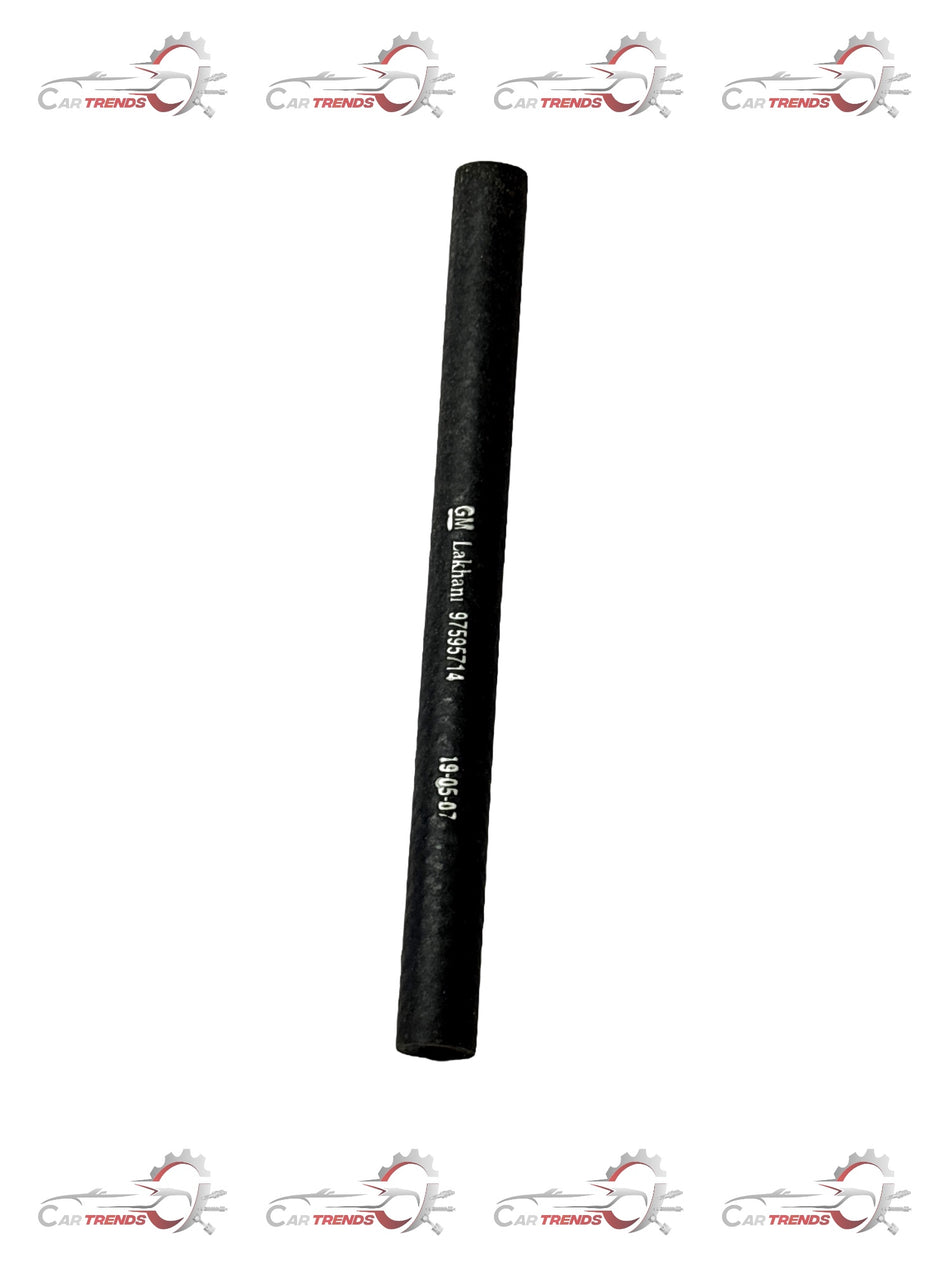 Rubber return fuel hose for Tavera, designed by General Motors, showing the flexible, black fuel pipe for engine fuel system.