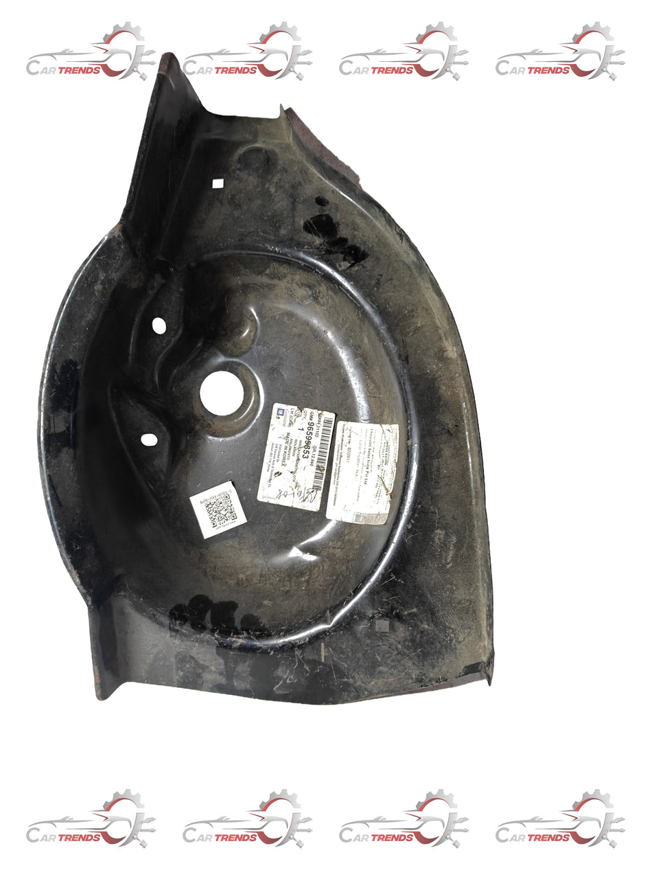 General Motors insulation side panel for OTR LH Spark J96599853, showing the vehicle's interior insulation component.